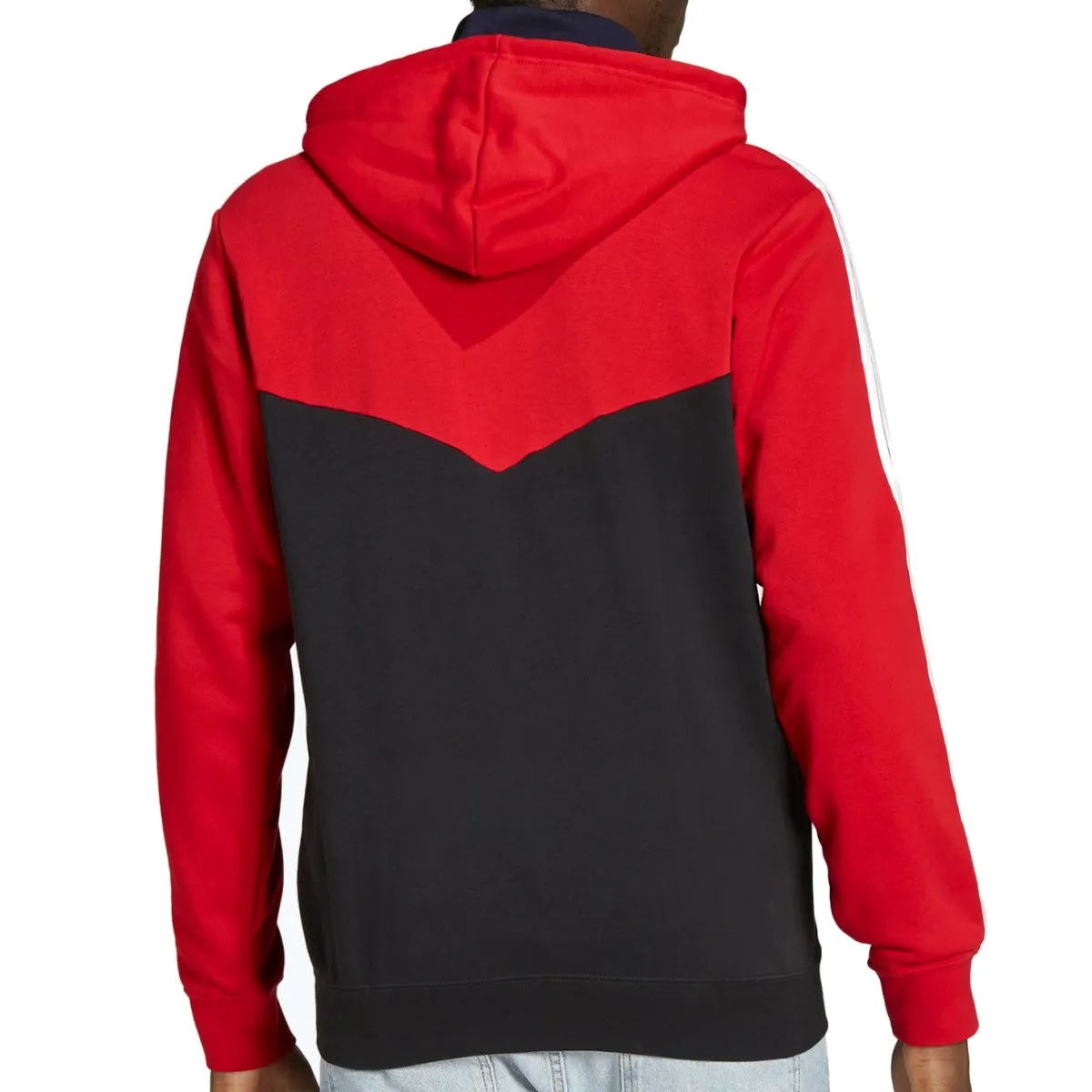 Manchester United Casual 3S hooded presentation tracksuit 2021/22 - Adidas
