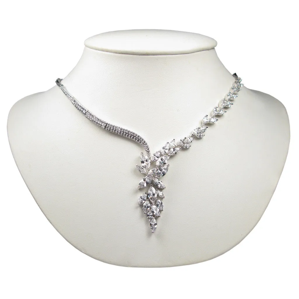 Marquise Waterfall Diamontage™ 9.36 Carat Necklace