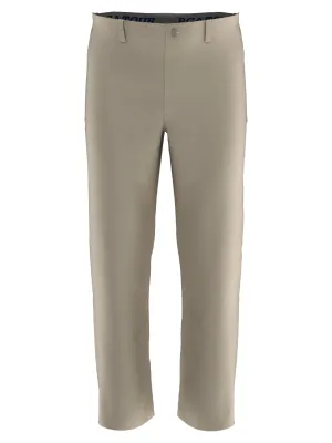 Men's Flat Front Active Waistband Golf Pant - Light Gray