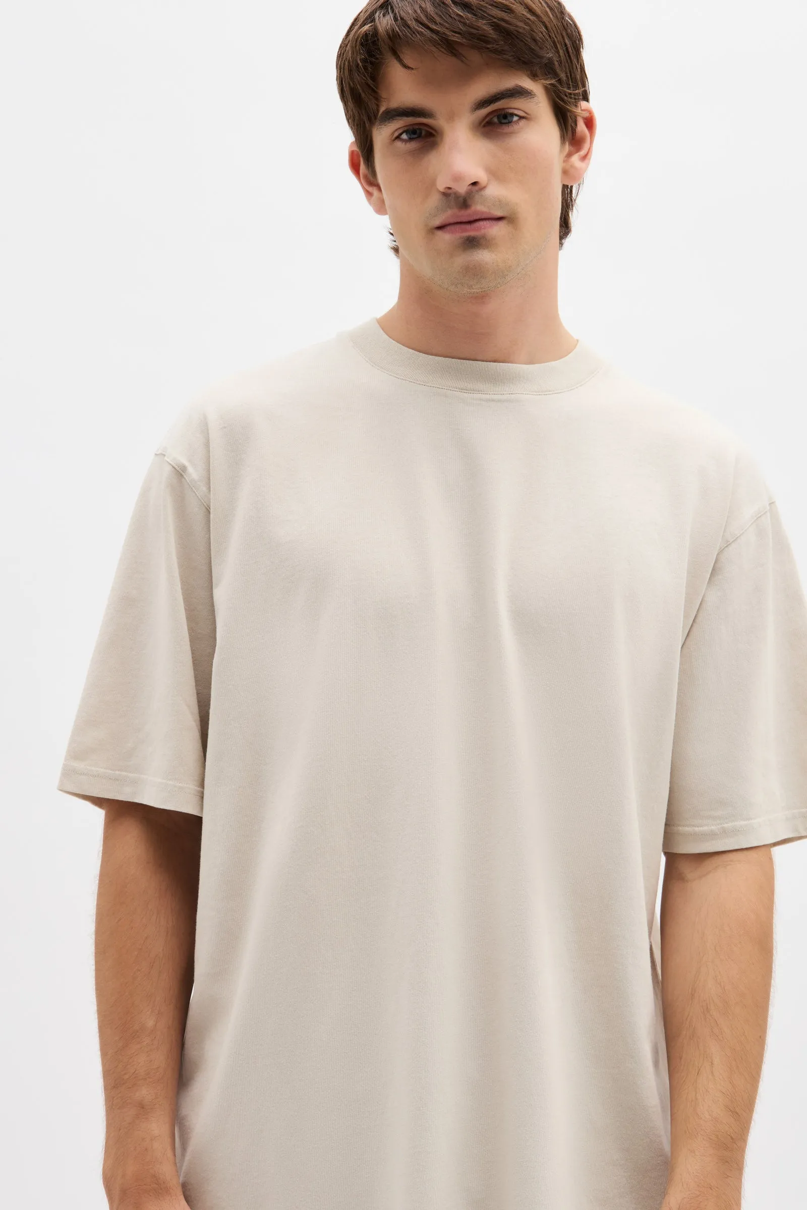 Mens Oversized Tee Limestone