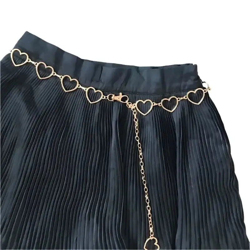 Metal Heart Belt