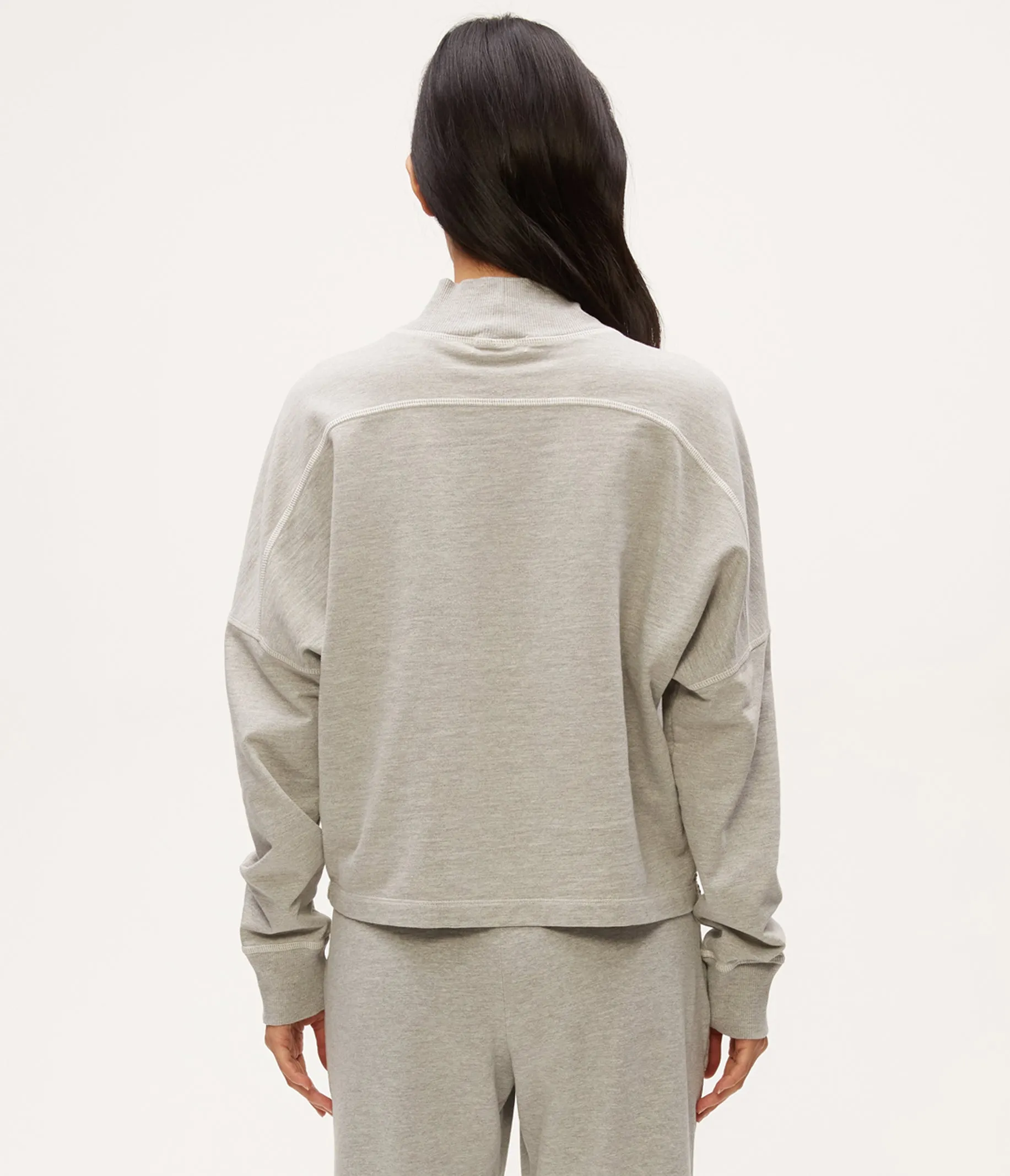 Mila Mock Neck Sweatshirt