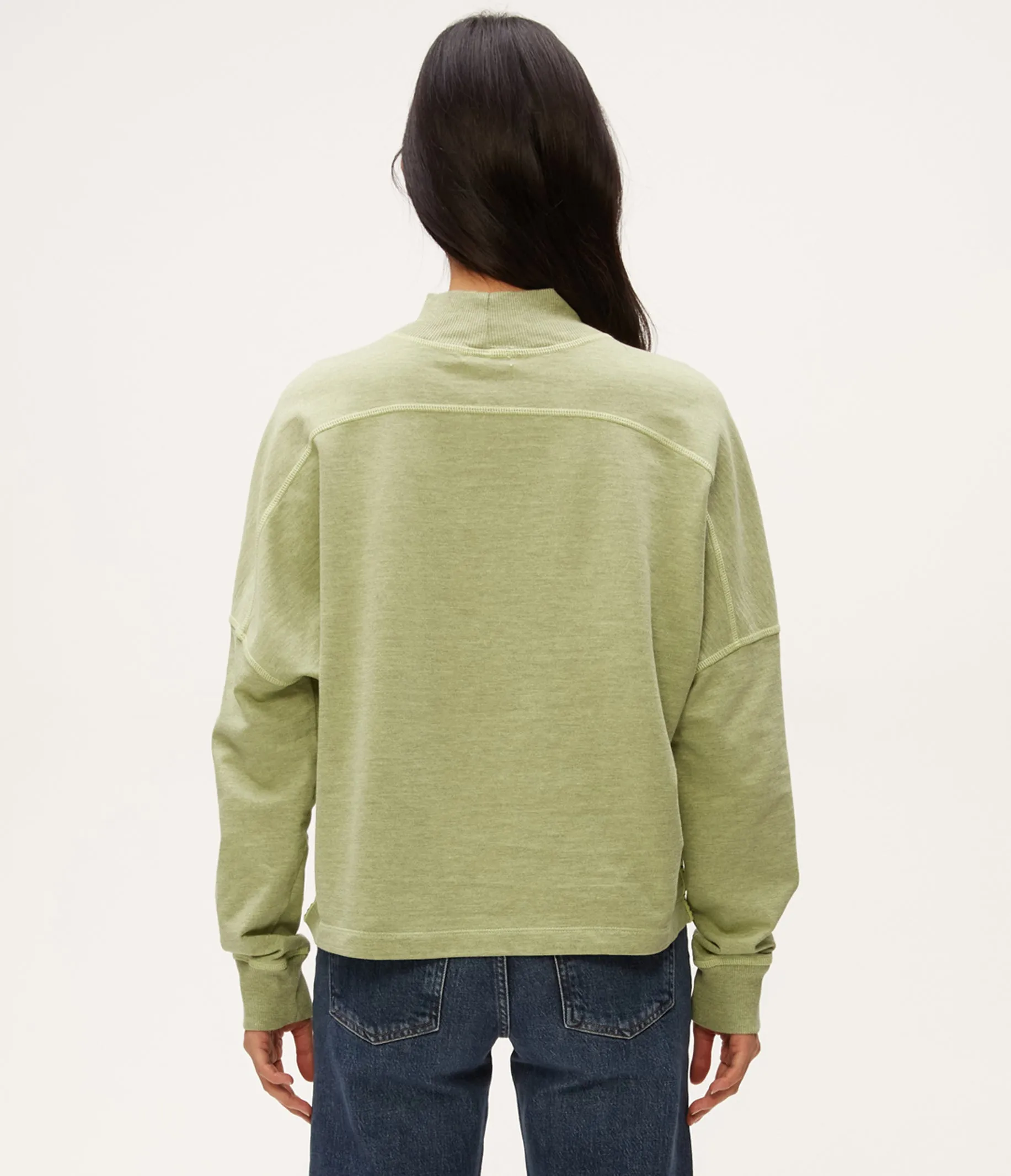 Mila Mock Neck Sweatshirt
