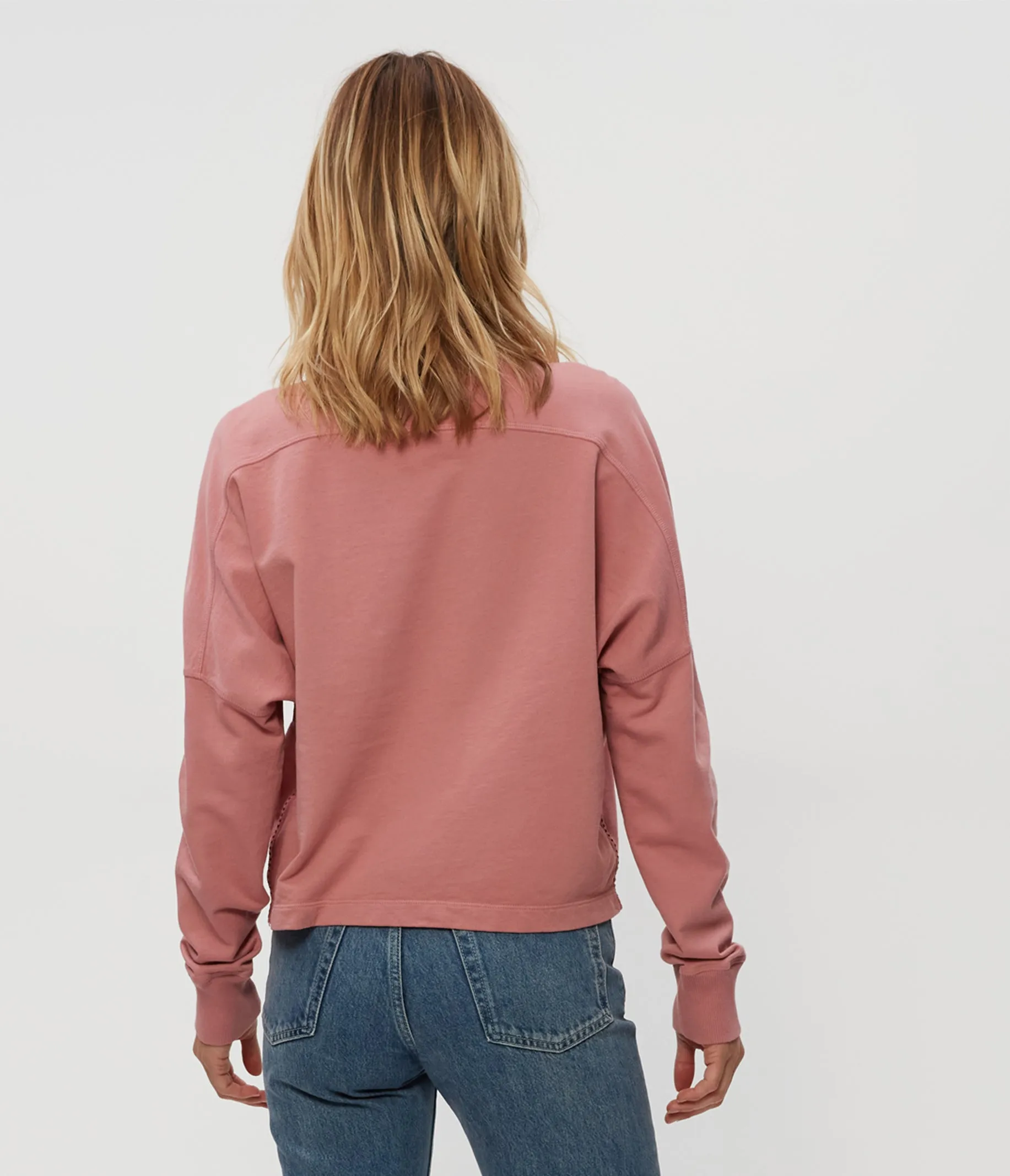 Mila Mock Neck Sweatshirt