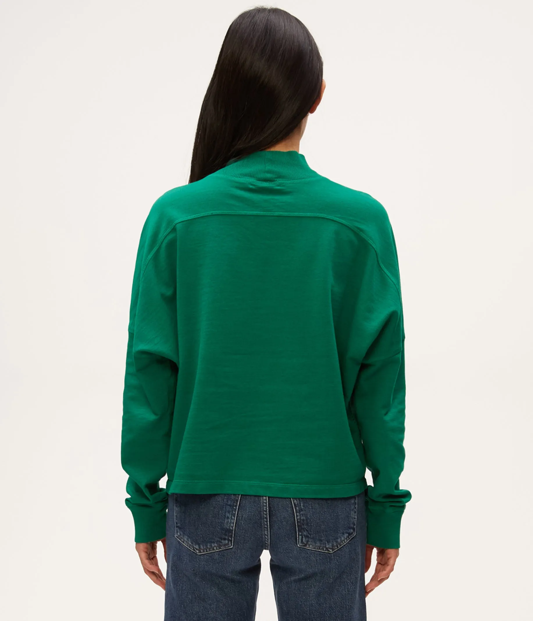Mila Mock Neck Sweatshirt