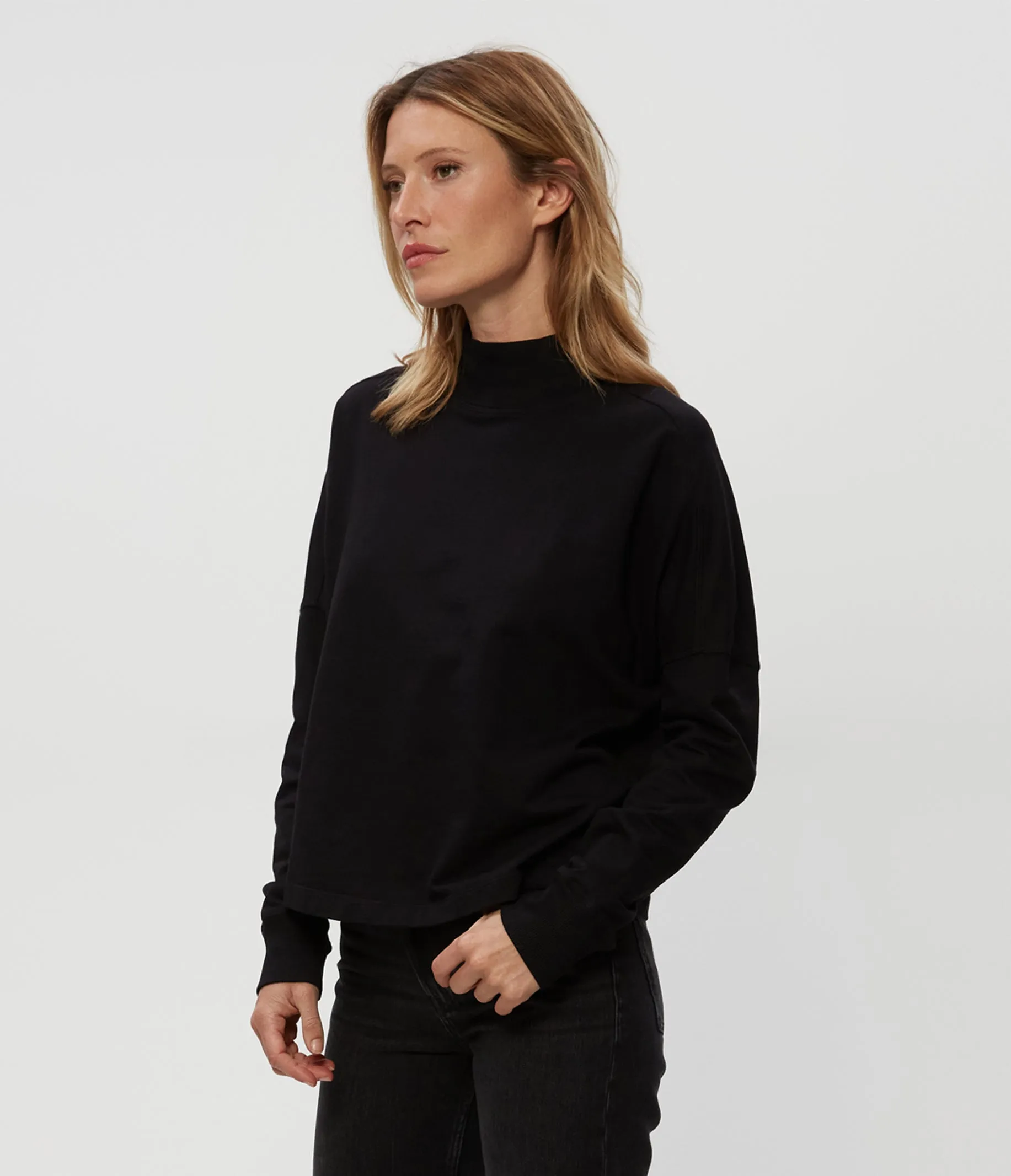 Mila Mock Neck Sweatshirt