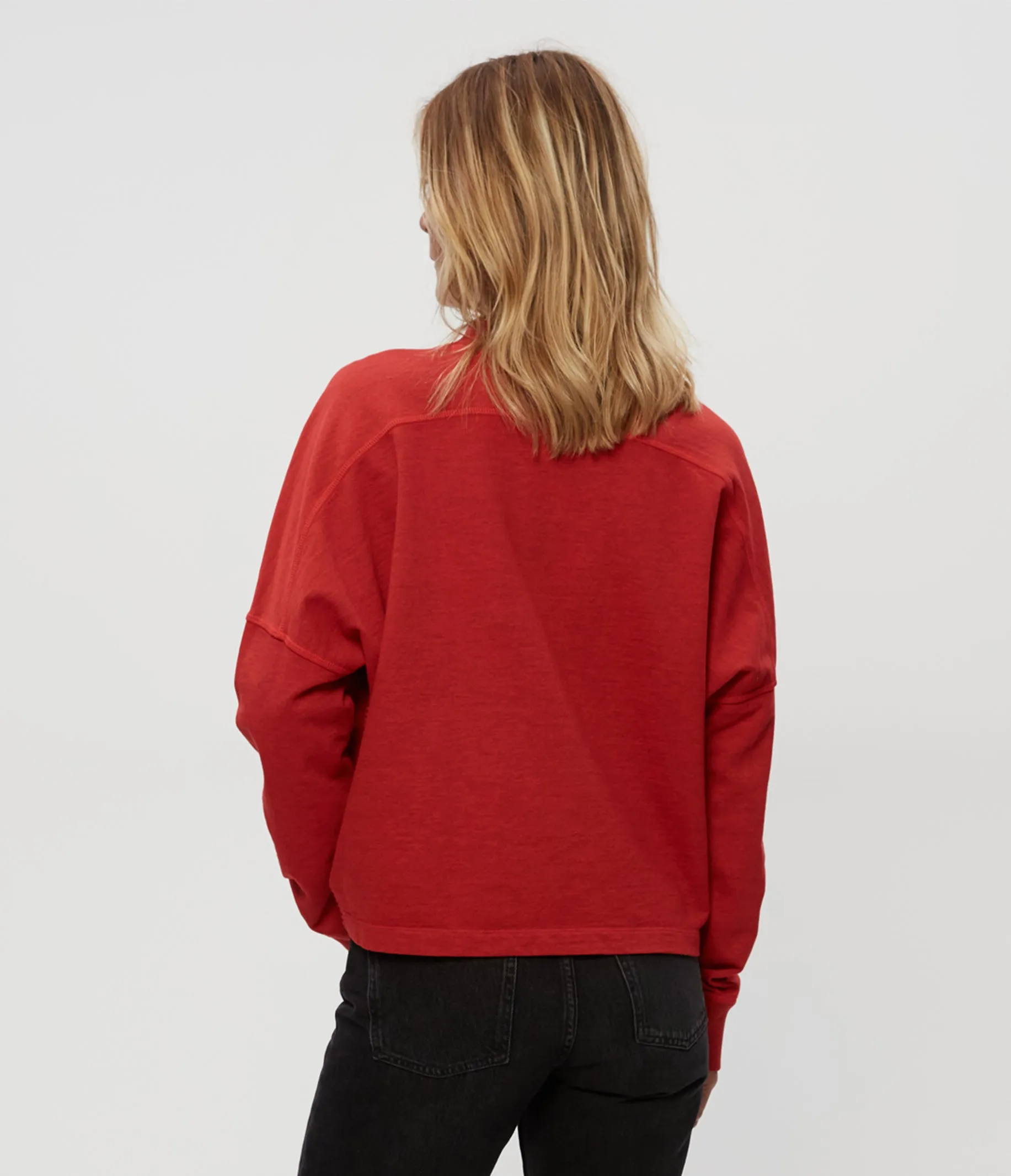 Mila Mock Neck Sweatshirt