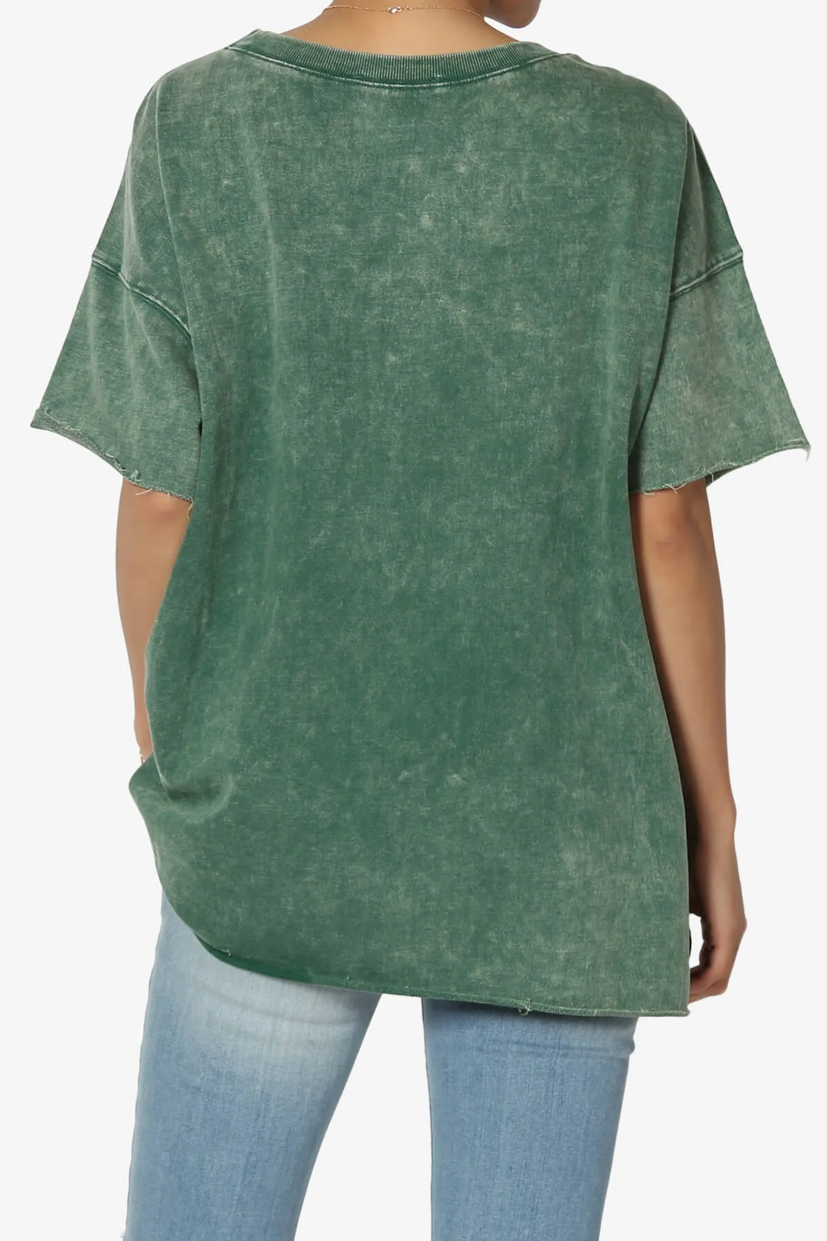 Misha Oversized Vintage Acid Wash T-Shirt PLUS
