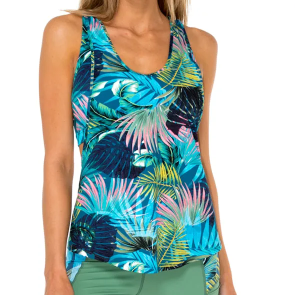 MOJITO - Inner Top Racer Back Overlay Tank Top