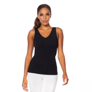 Nearly Nude Women's Smoothing Modal Cotton V-Neck Tank Top