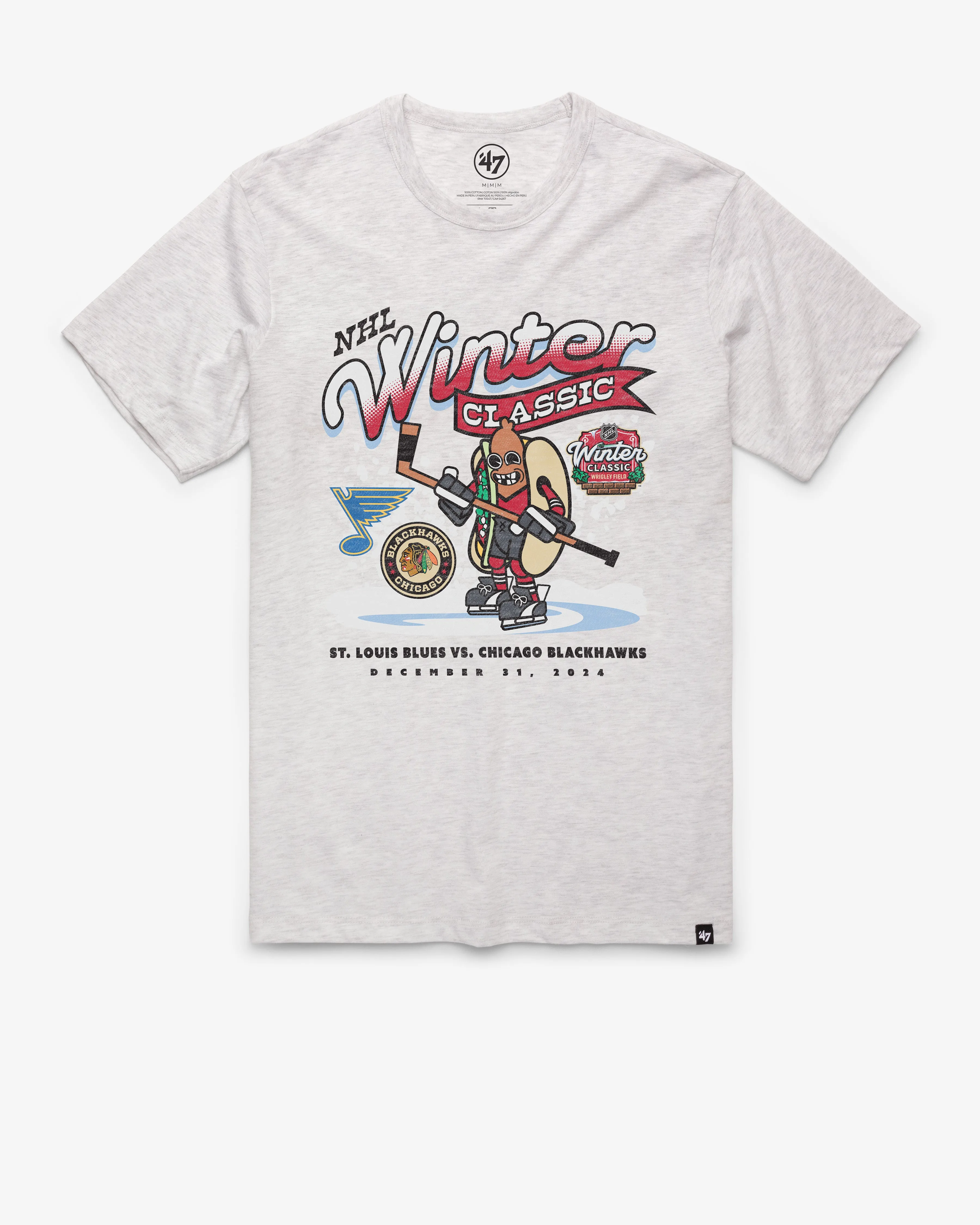 NHL WINTER CLASSIC DUELING REGIONAL '47 FRANKLIN TEE