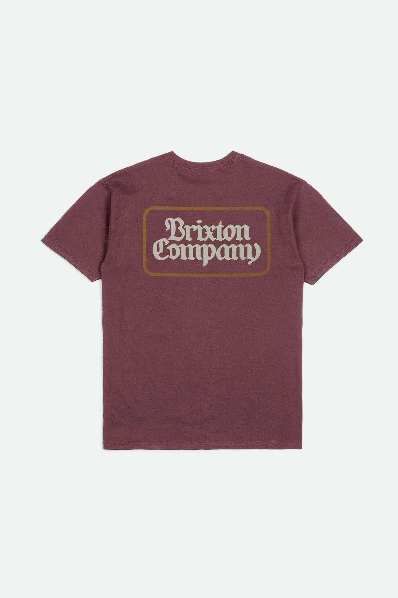 Norvell S/S Standard T-Shirt - Mahogany Worn Wash