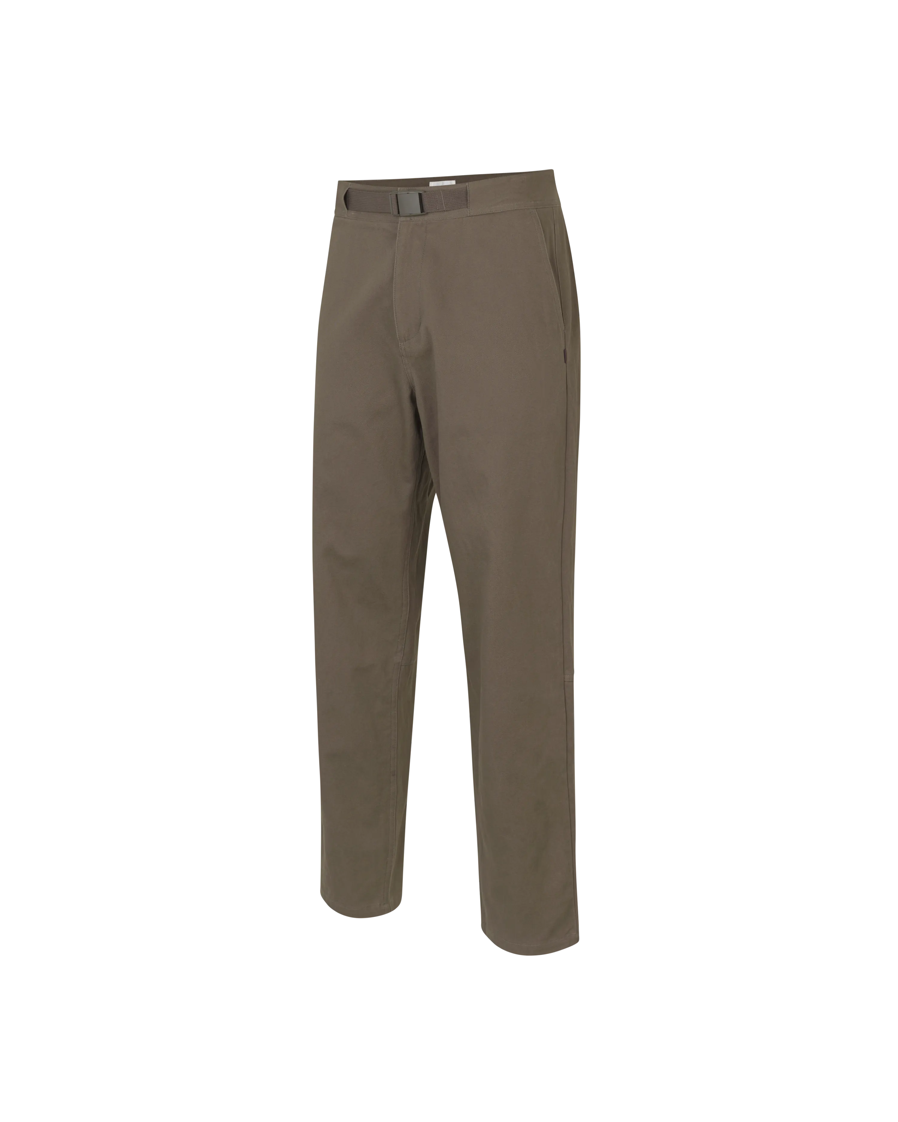Off-Race Cotton Twill Pants - Ash Brown