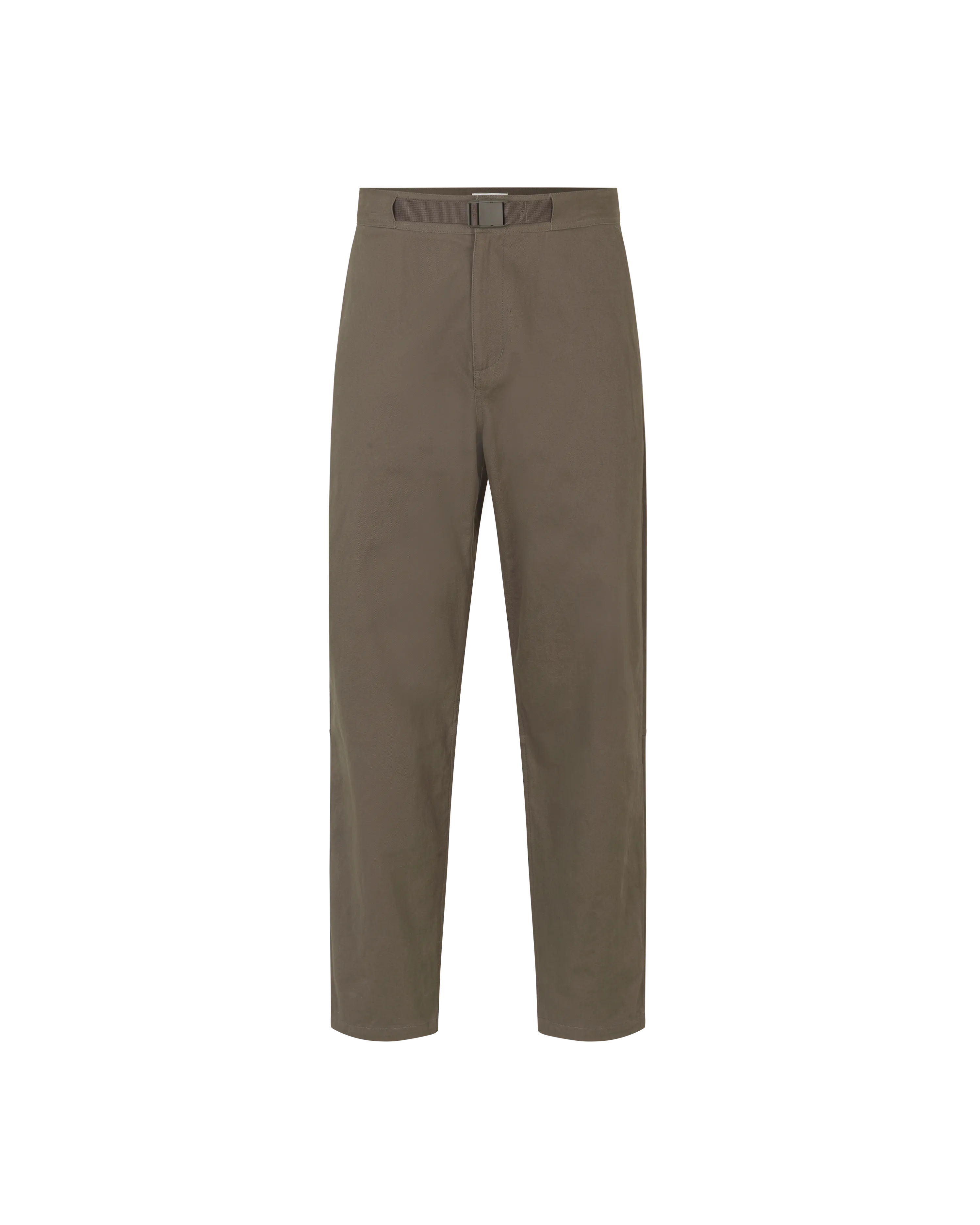 Off-Race Cotton Twill Pants - Ash Brown
