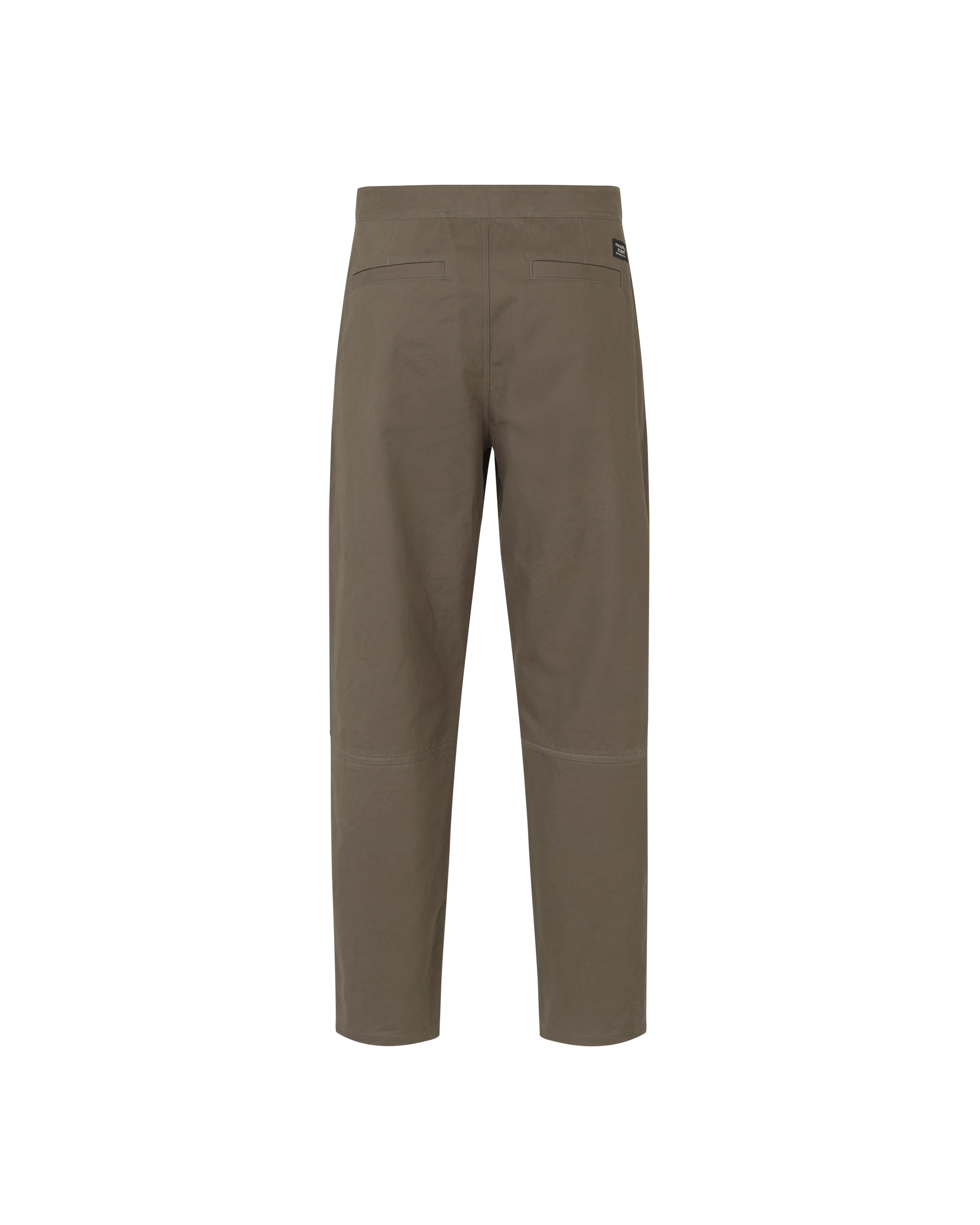 Off-Race Cotton Twill Pants - Ash Brown