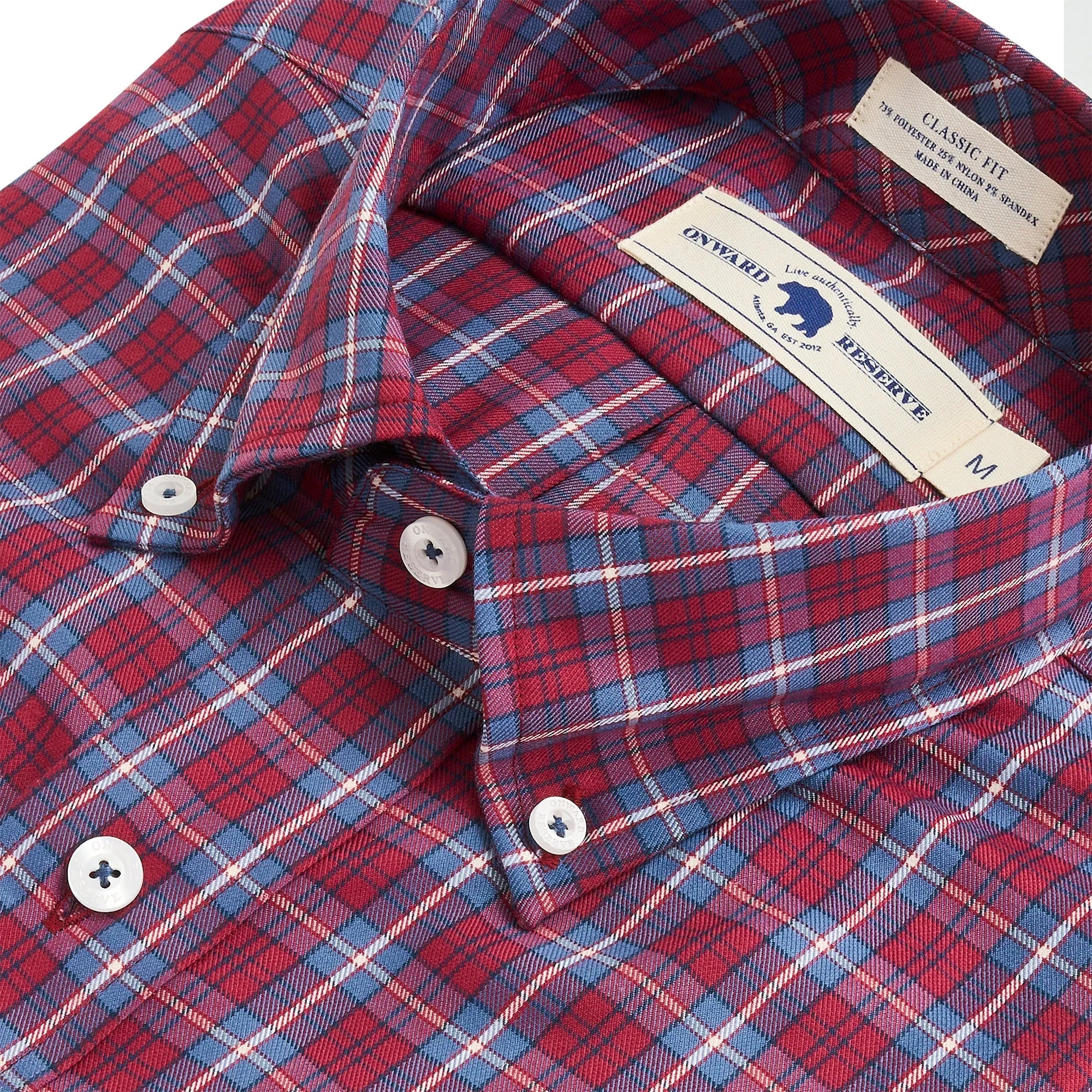 Onward Reserve Classic Fit Brushed Performance Twill