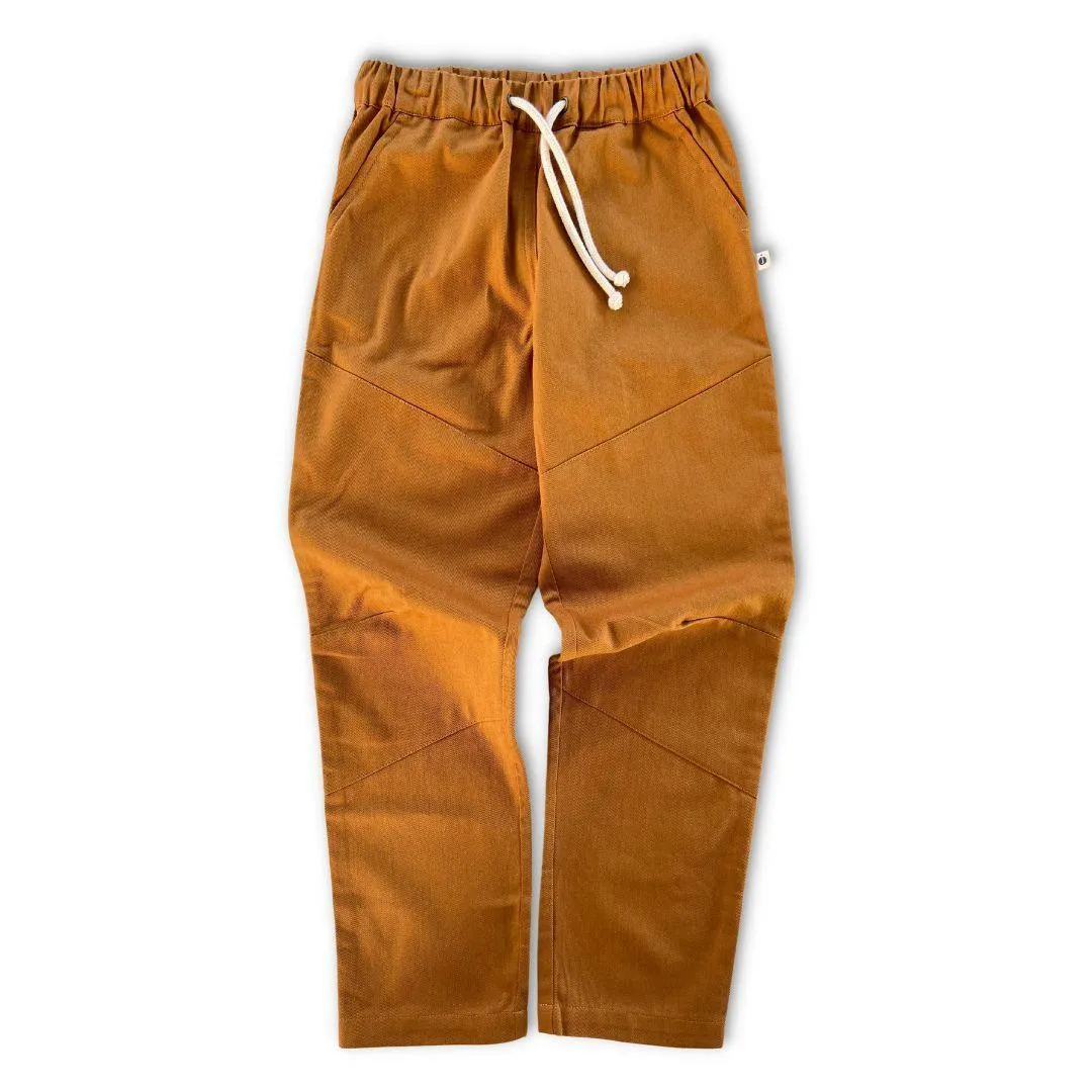 Organic Ash Pants in Acorn