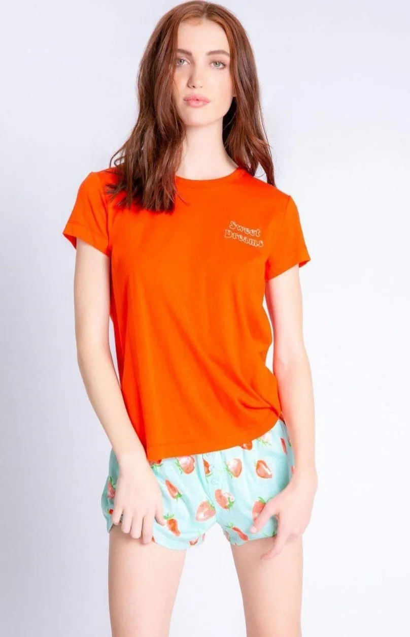 PJ Salvage Sweet Dreams Playful Print T-Shirt