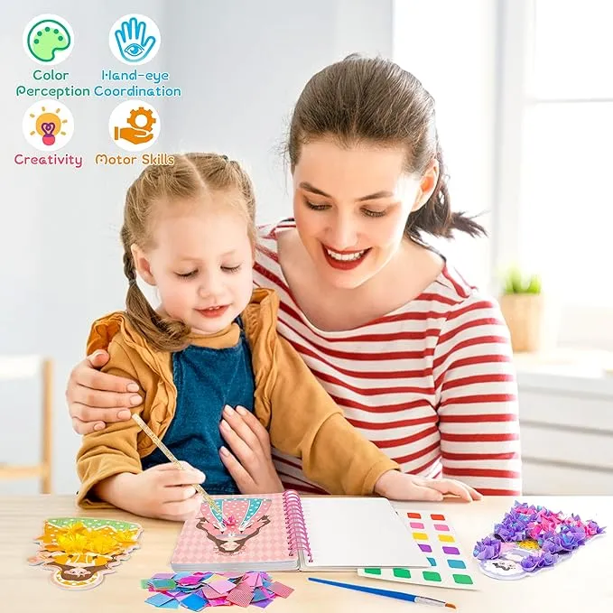 Princess DIY Fashion Design Activity Book for Girls