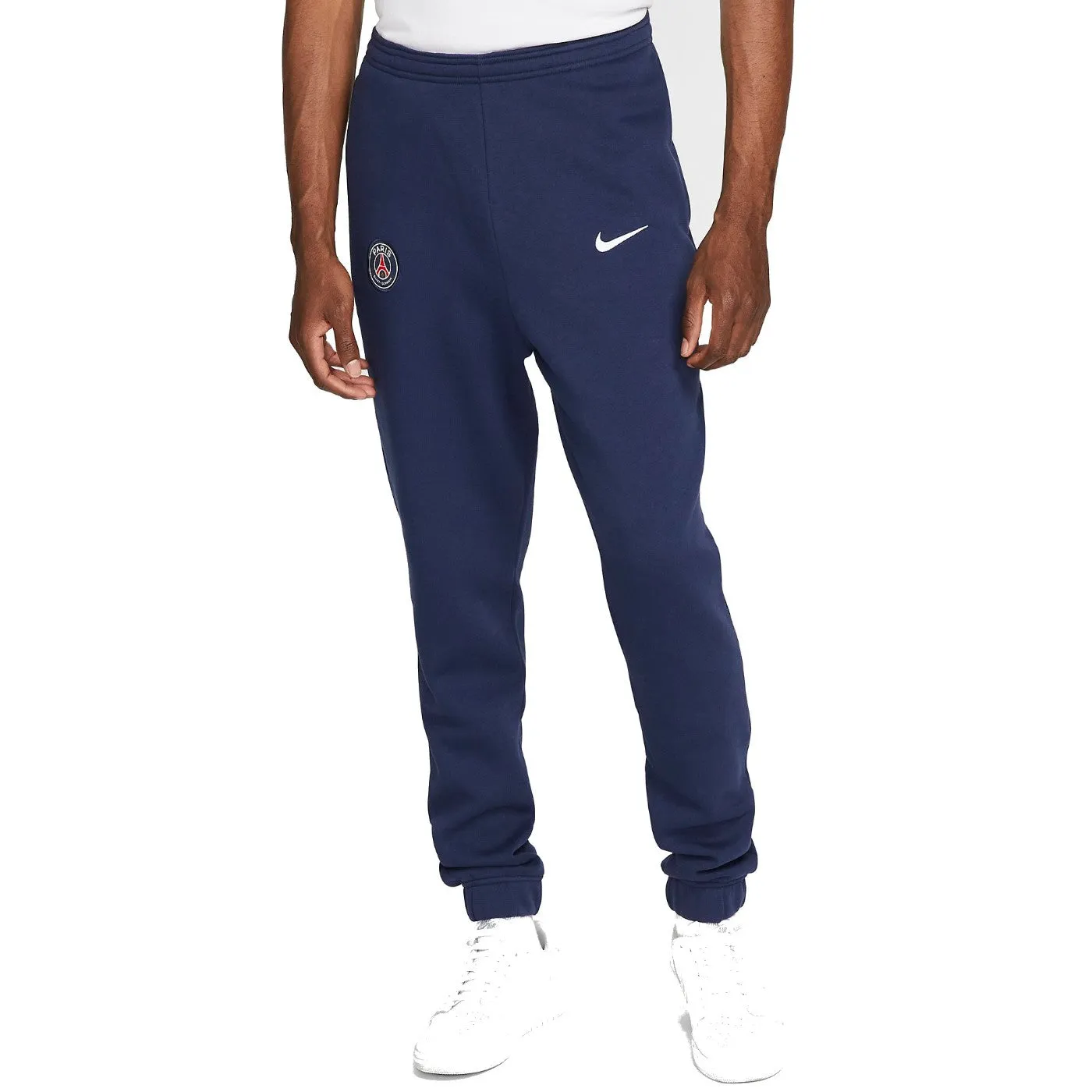 PSG cotton Casual presentation tracksuit 2022/23 navy - Nike