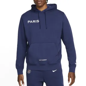 PSG cotton Casual presentation tracksuit 2022/23 navy - Nike