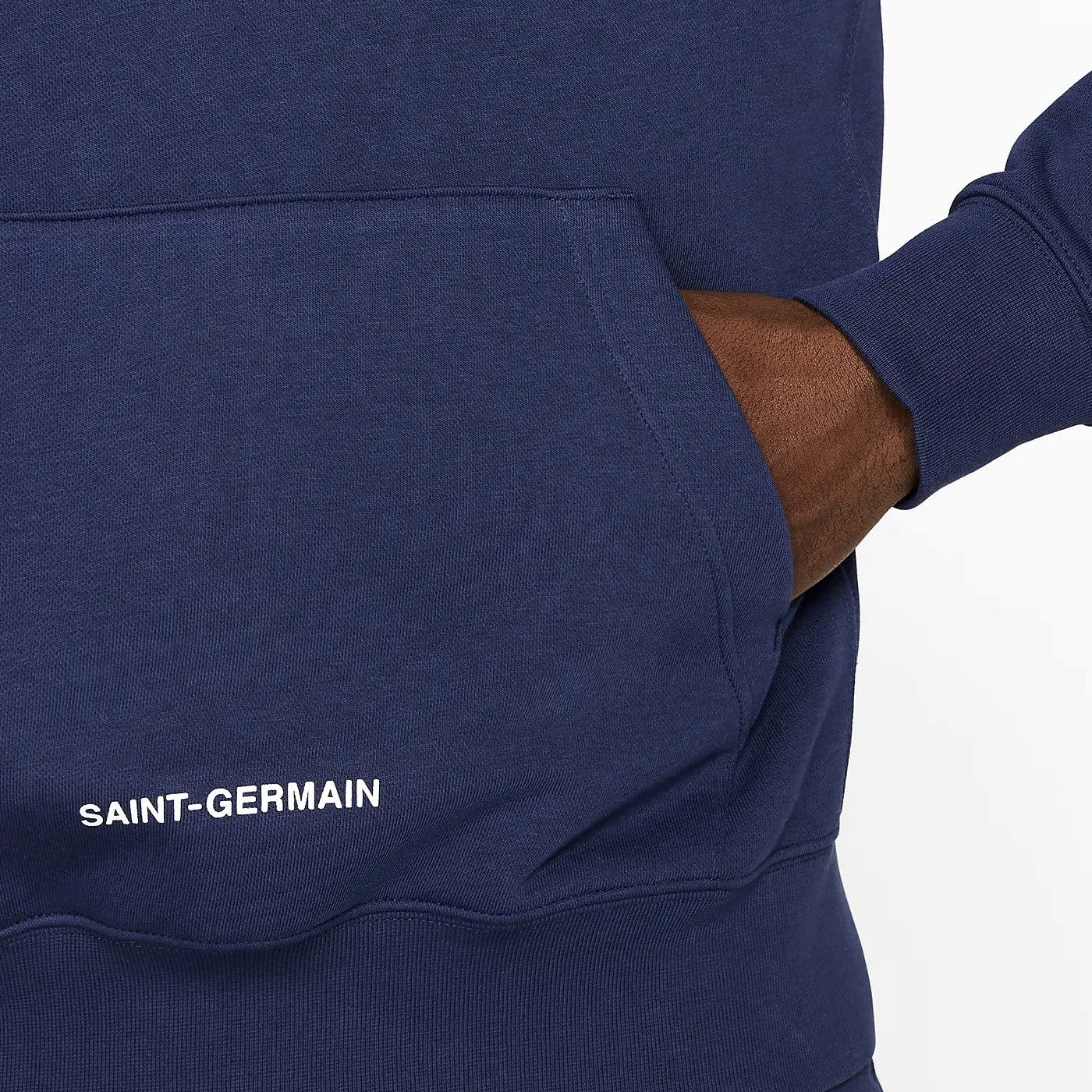 PSG cotton Casual presentation tracksuit 2022/23 navy - Nike