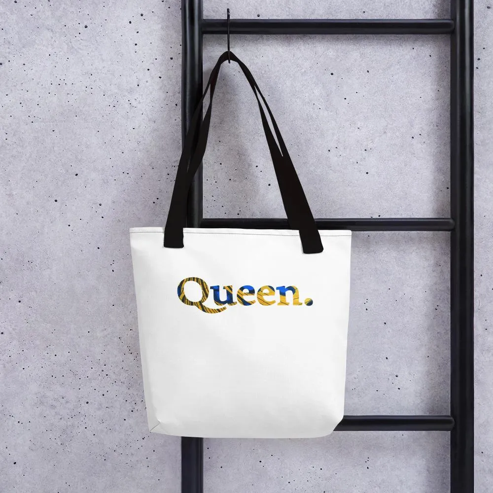 Queen African Print Tote bag