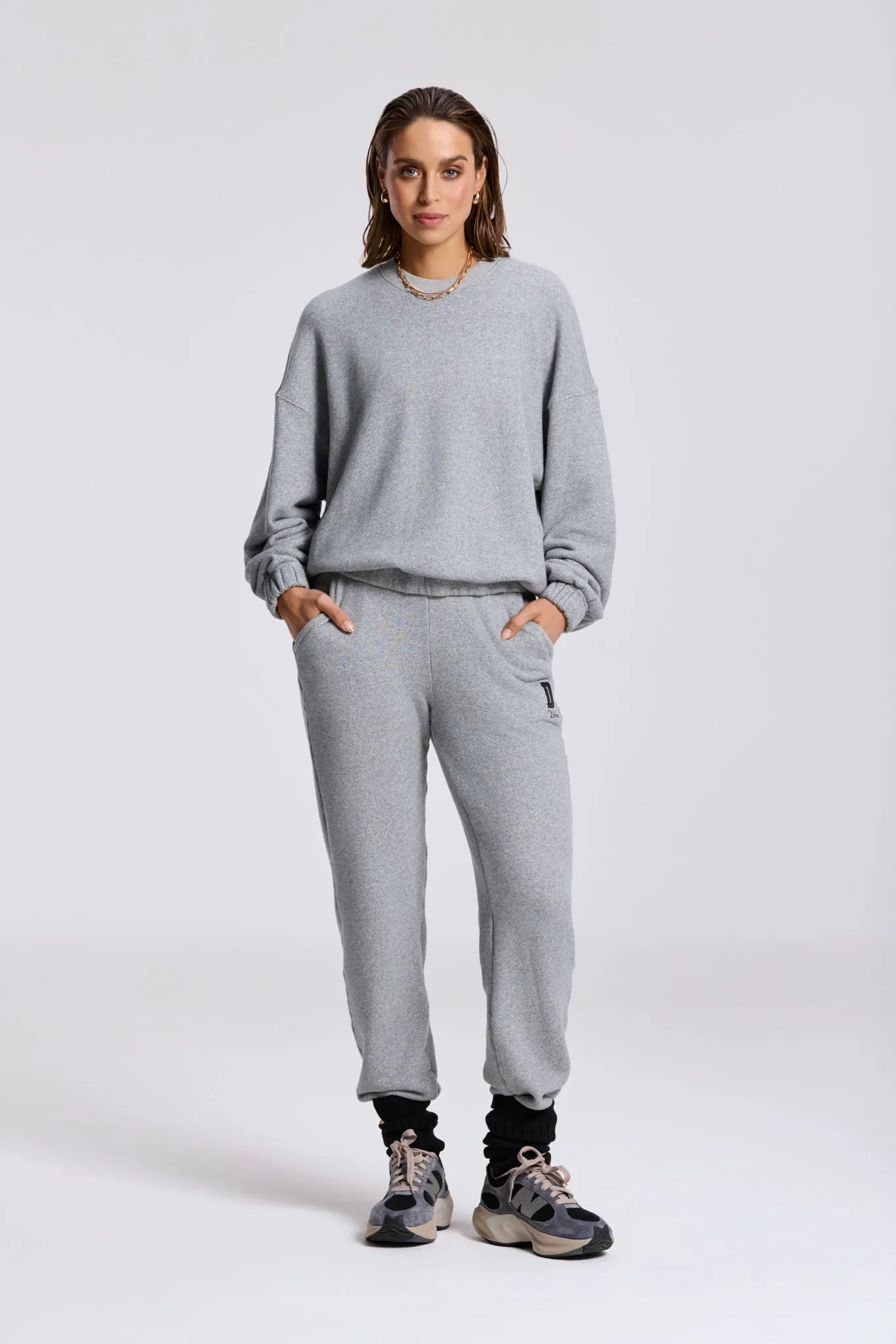 Rachel Jogger | Anthracite Melange