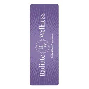 Radiate Wellness Vitality Rubber Yoga Mat
