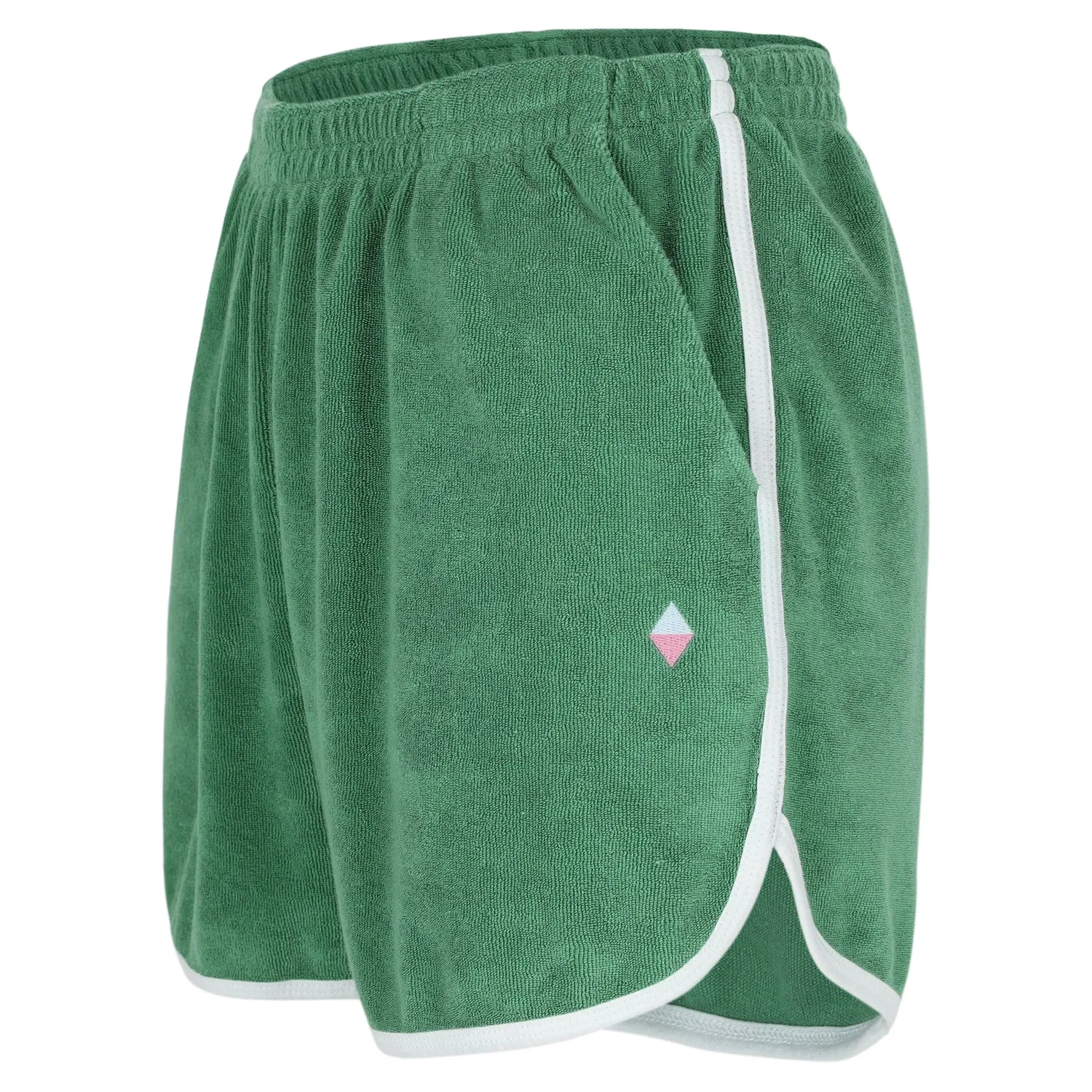 Raff Collective - Jodoca Terry Towelling Short- Green
