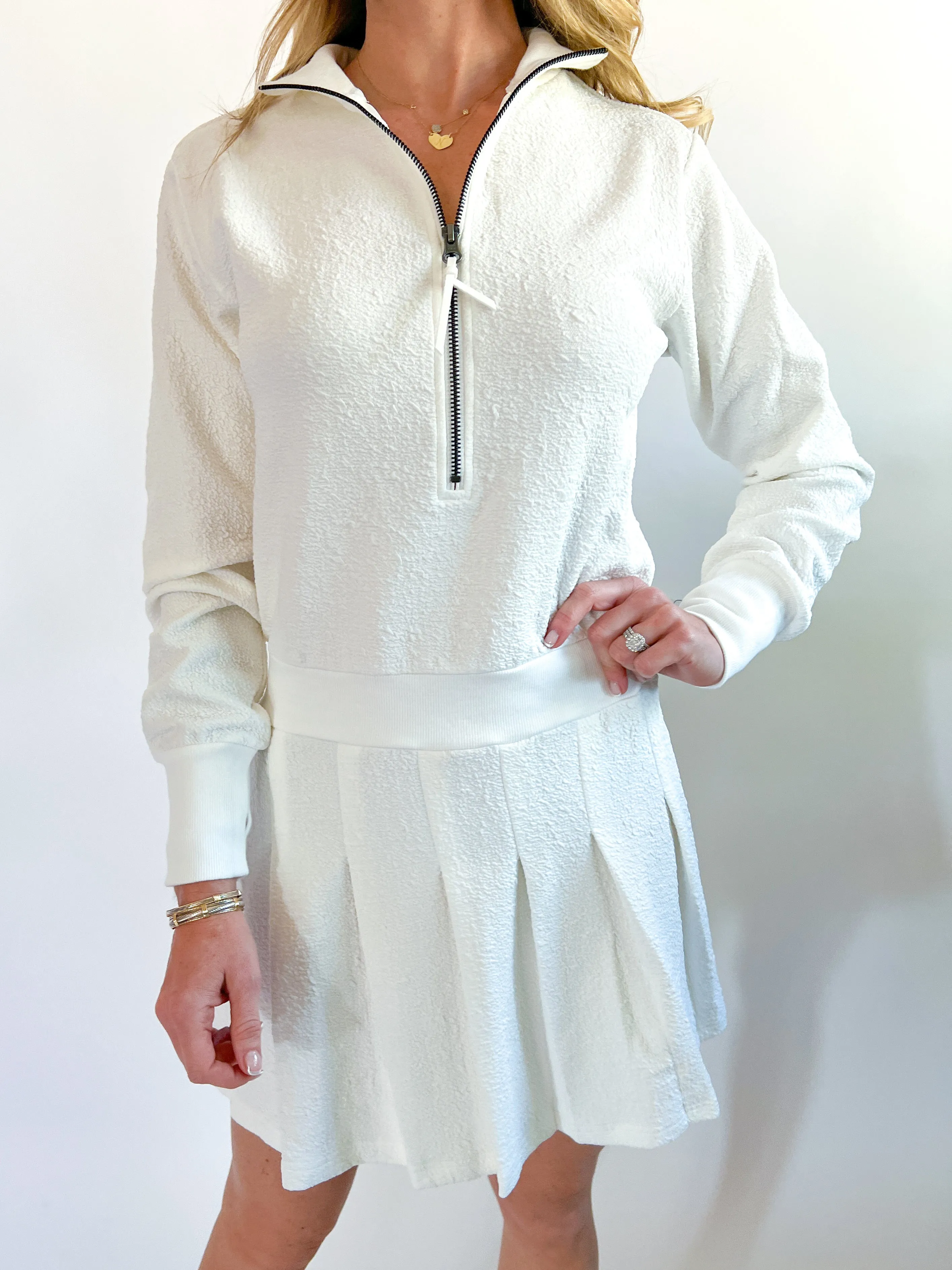 Reeves Zip Chest Mini Dress