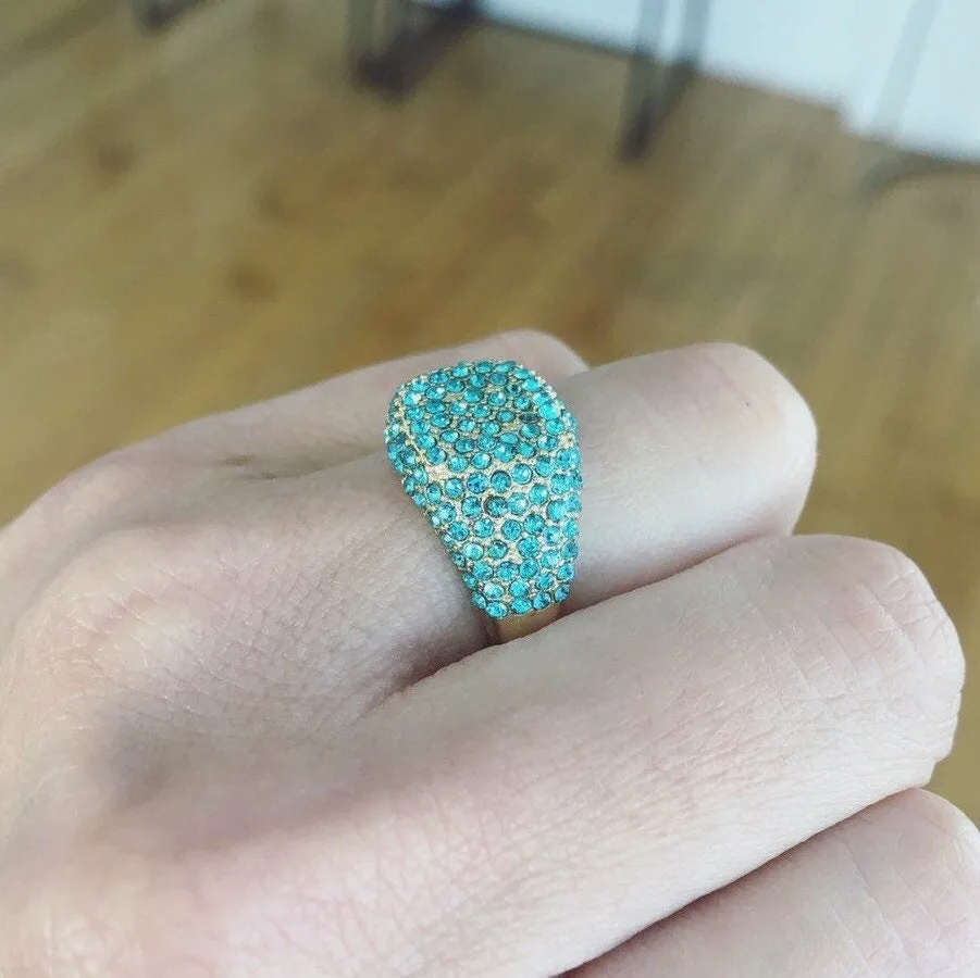 Rhinestone Bedazzled Ring