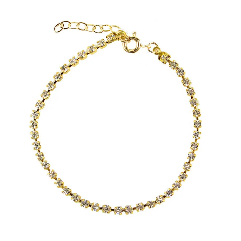 Rhinestone Chain Bracelet (WS)