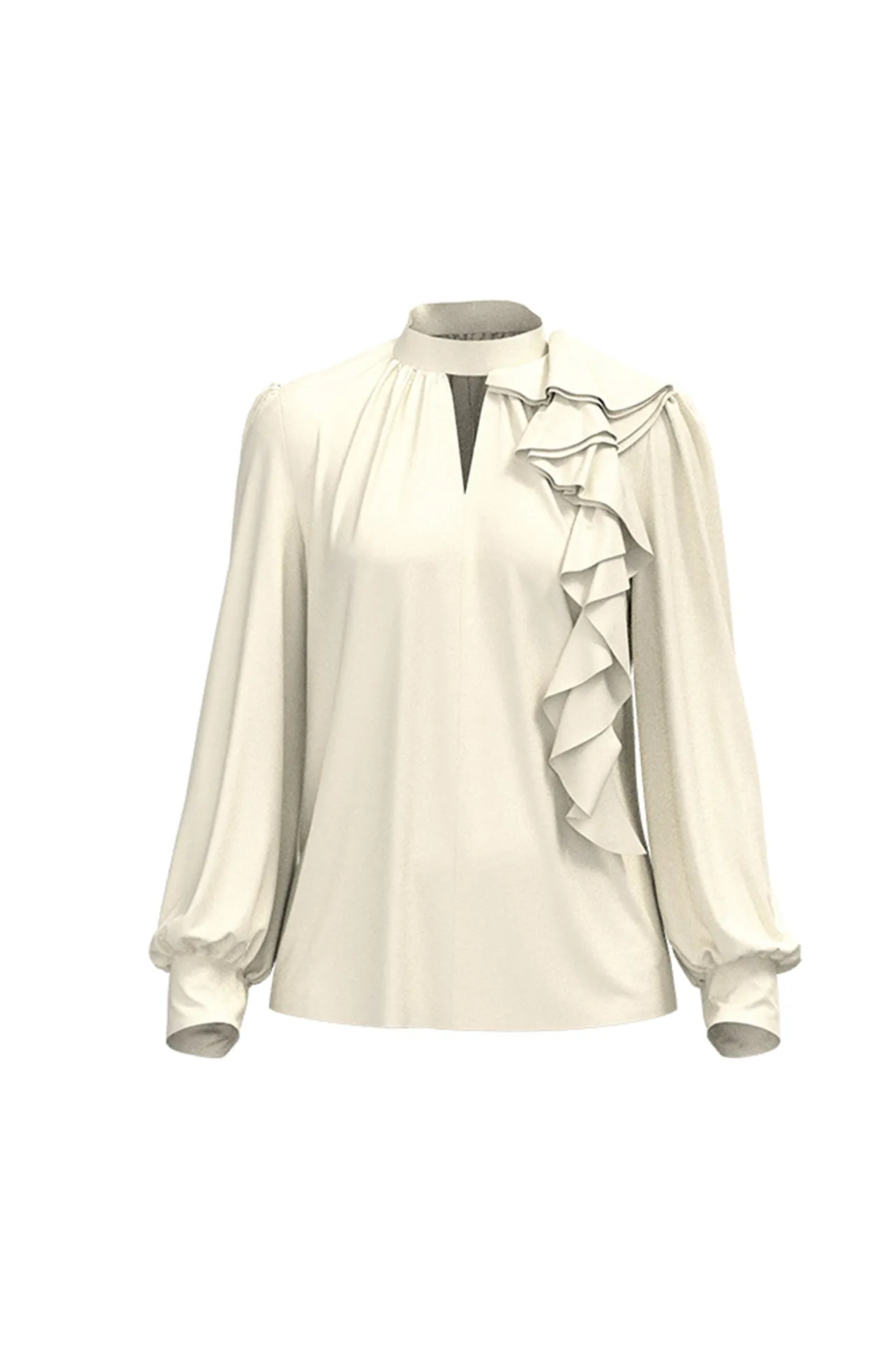 RUFFLE TOP