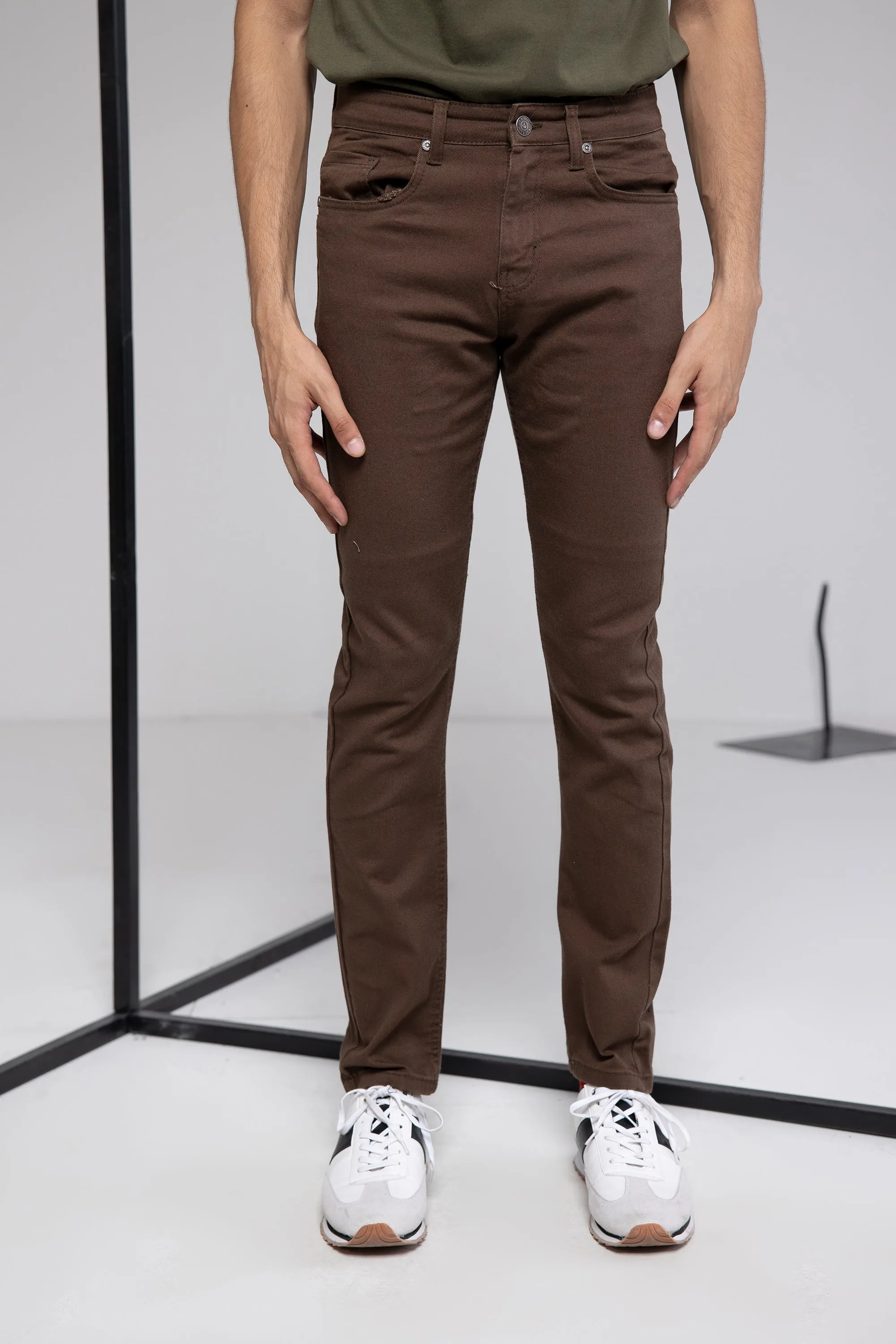 Saddle Cotton Pants