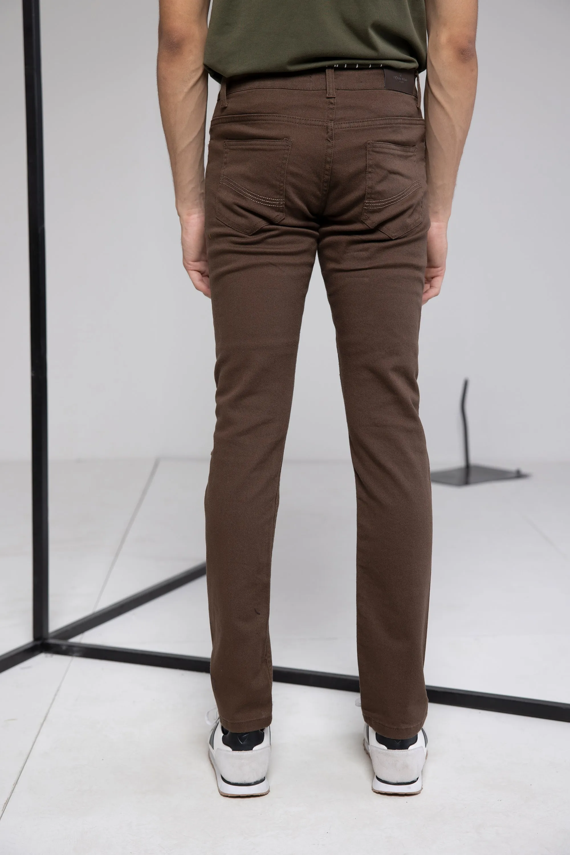 Saddle Cotton Pants
