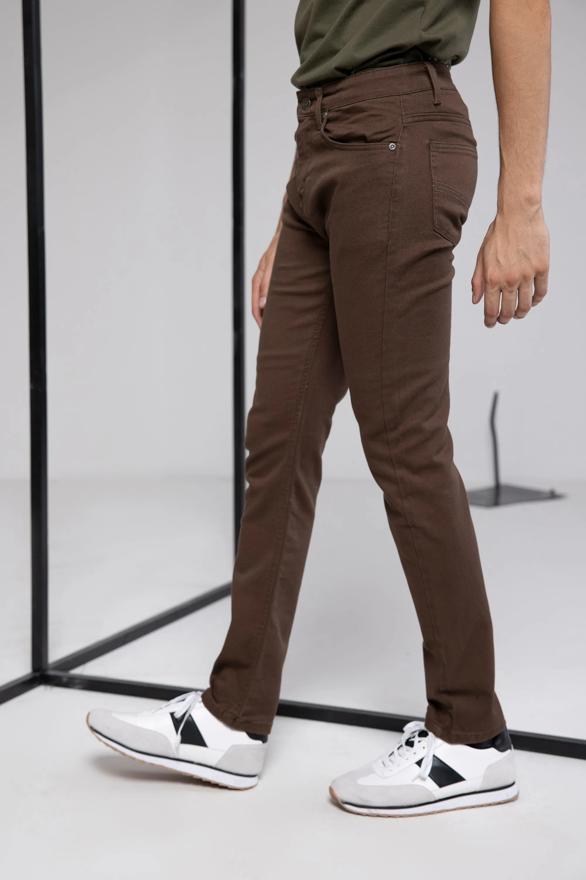 Saddle Cotton Pants
