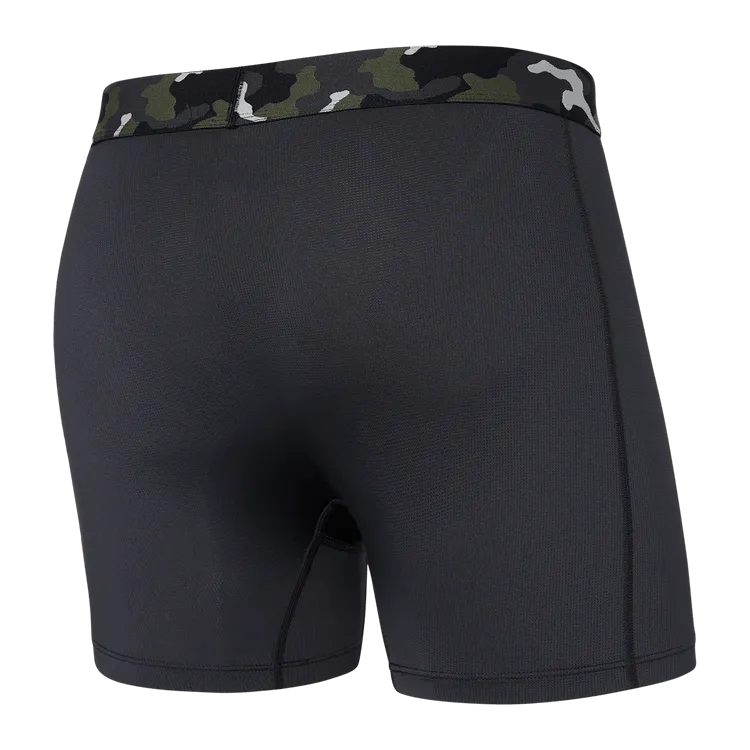 SAXX Mens Sports Mesh Boxer Brief Fly