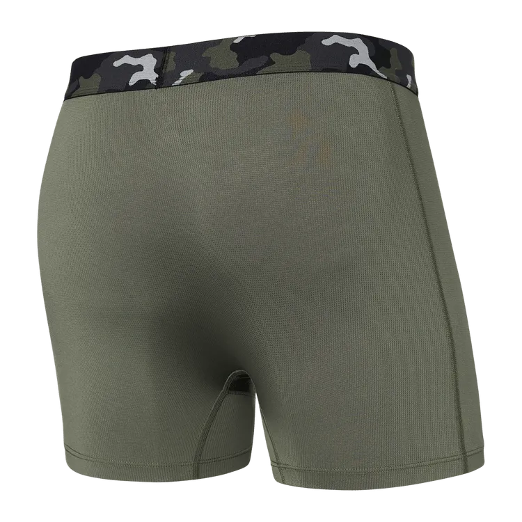 SAXX Mens Sports Mesh Boxer Brief Fly
