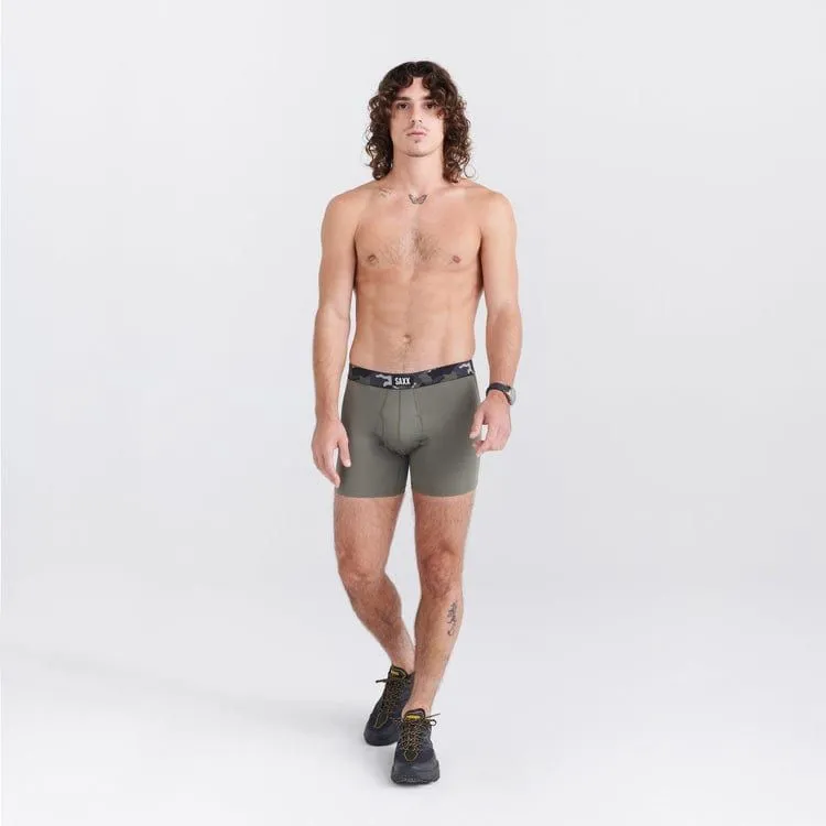 SAXX Mens Sports Mesh Boxer Brief Fly