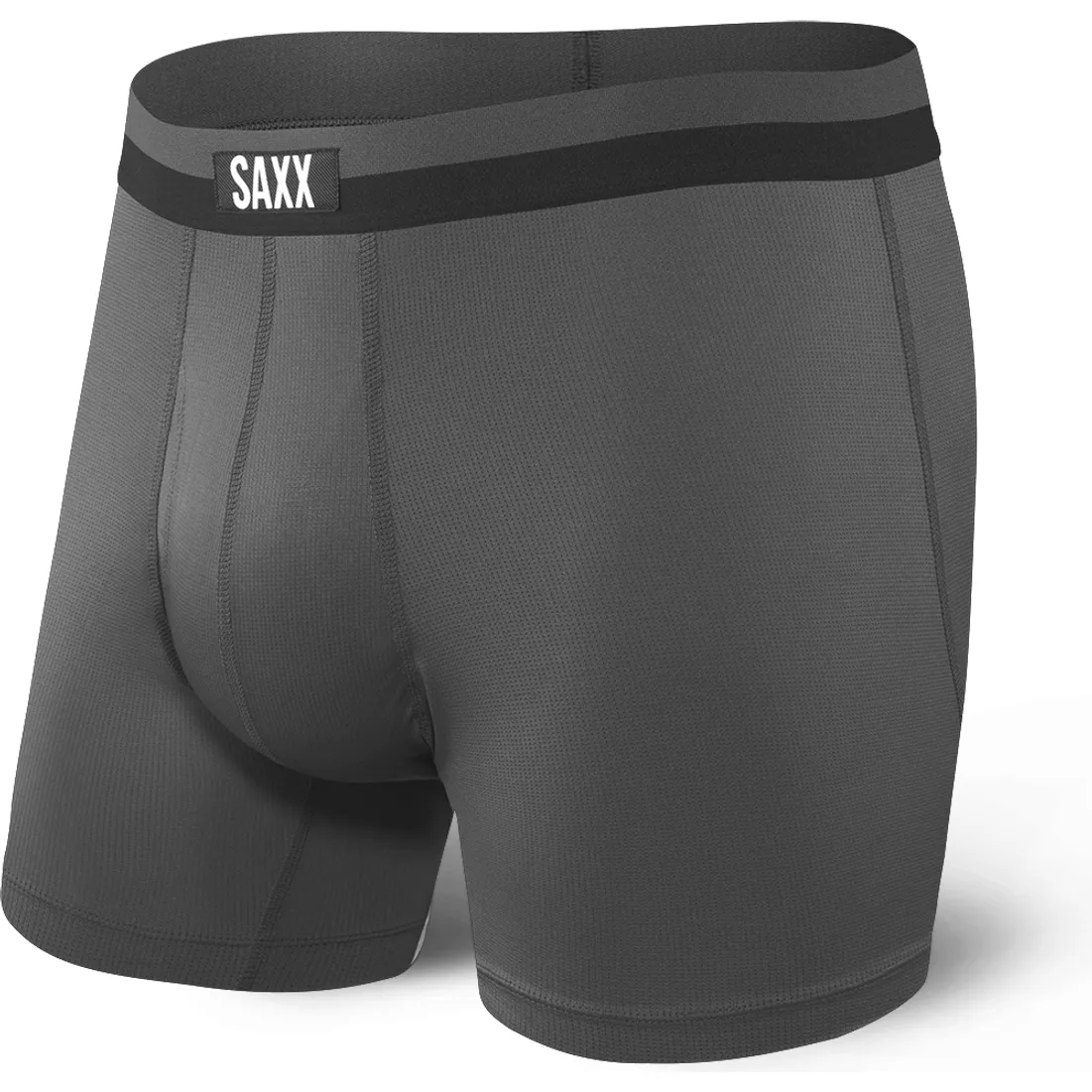 SAXX Mens Sports Mesh Boxer Brief Fly