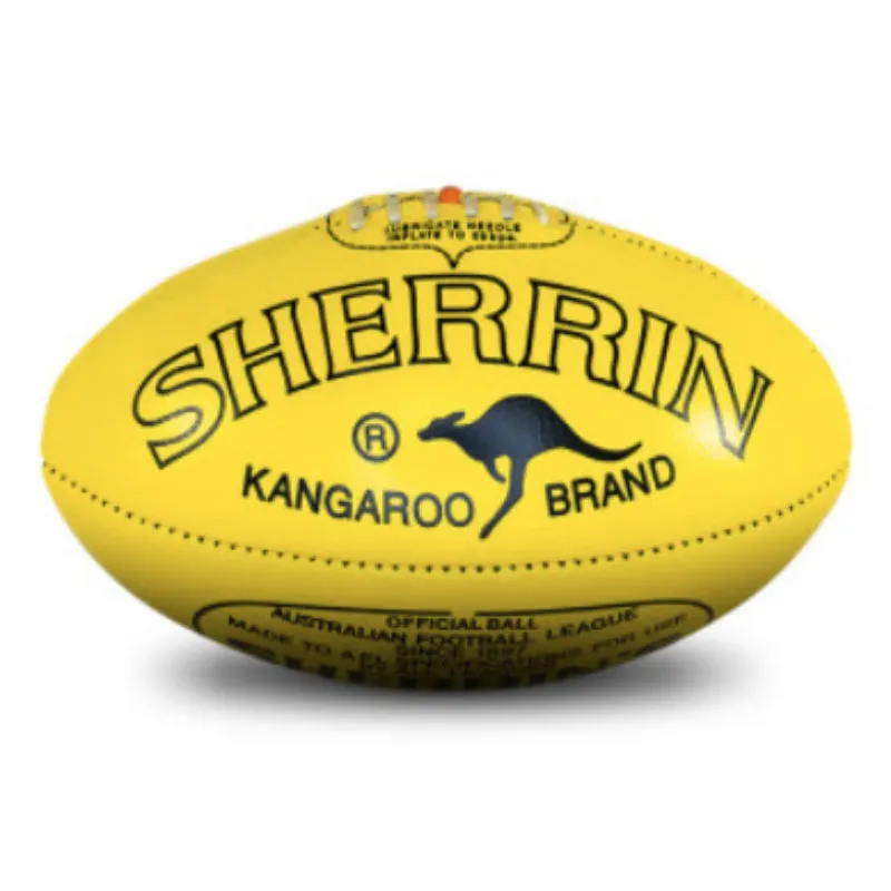 Sherrin KB Poly Football - Yellow