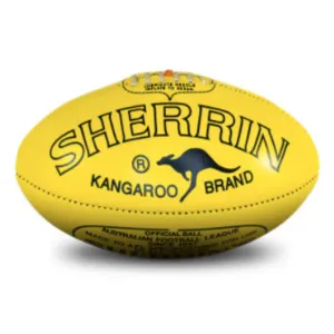 Sherrin KB Poly Football - Yellow