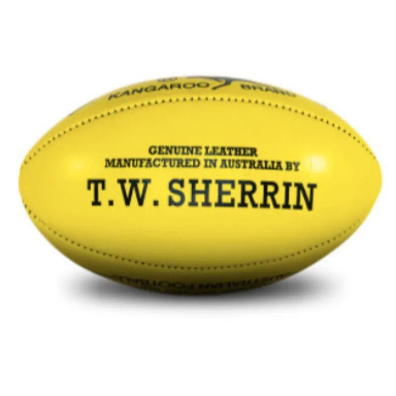 Sherrin KB Poly Football - Yellow