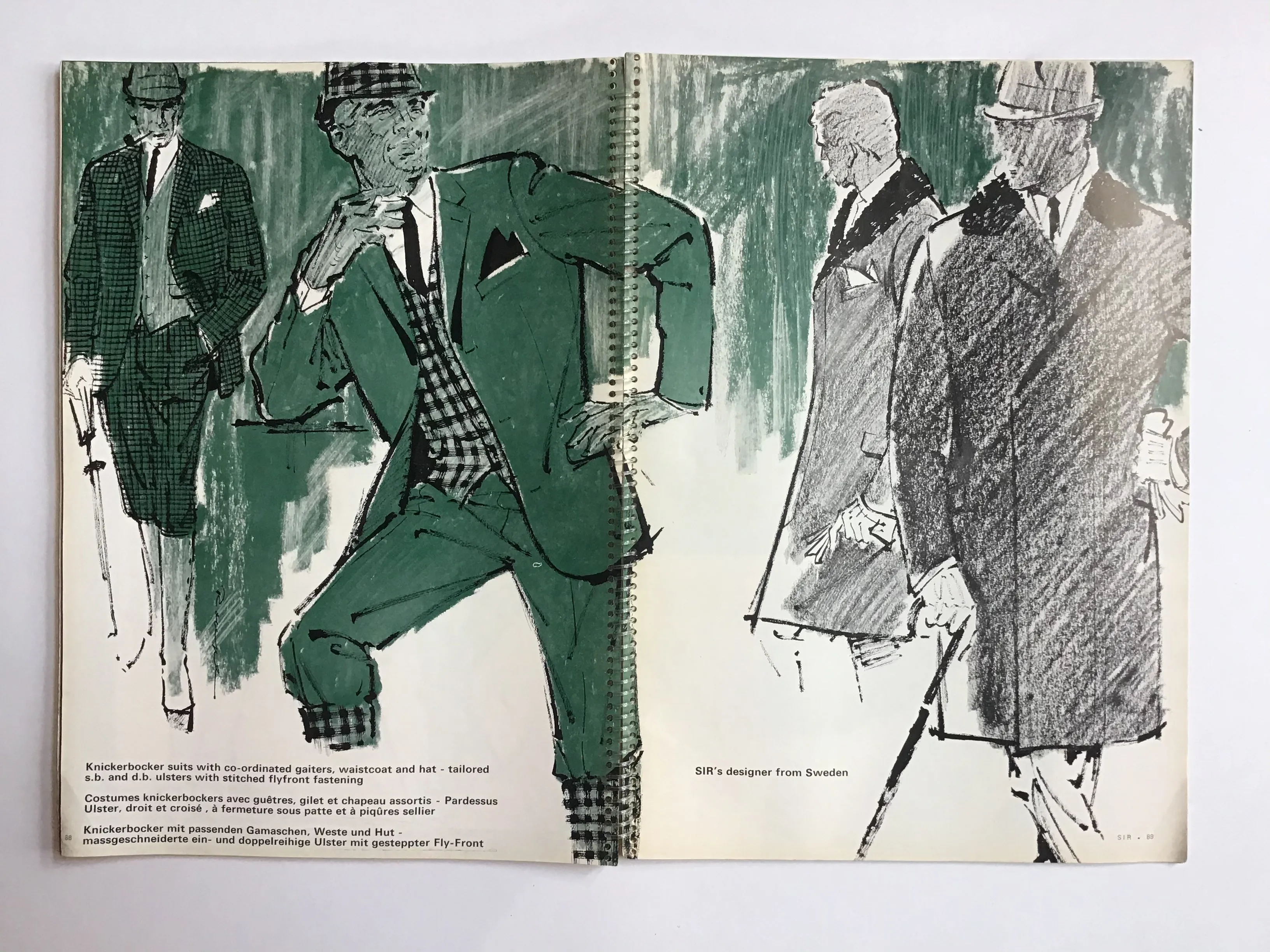 Sir : Men's international Fashion Journal 1965 no. 1