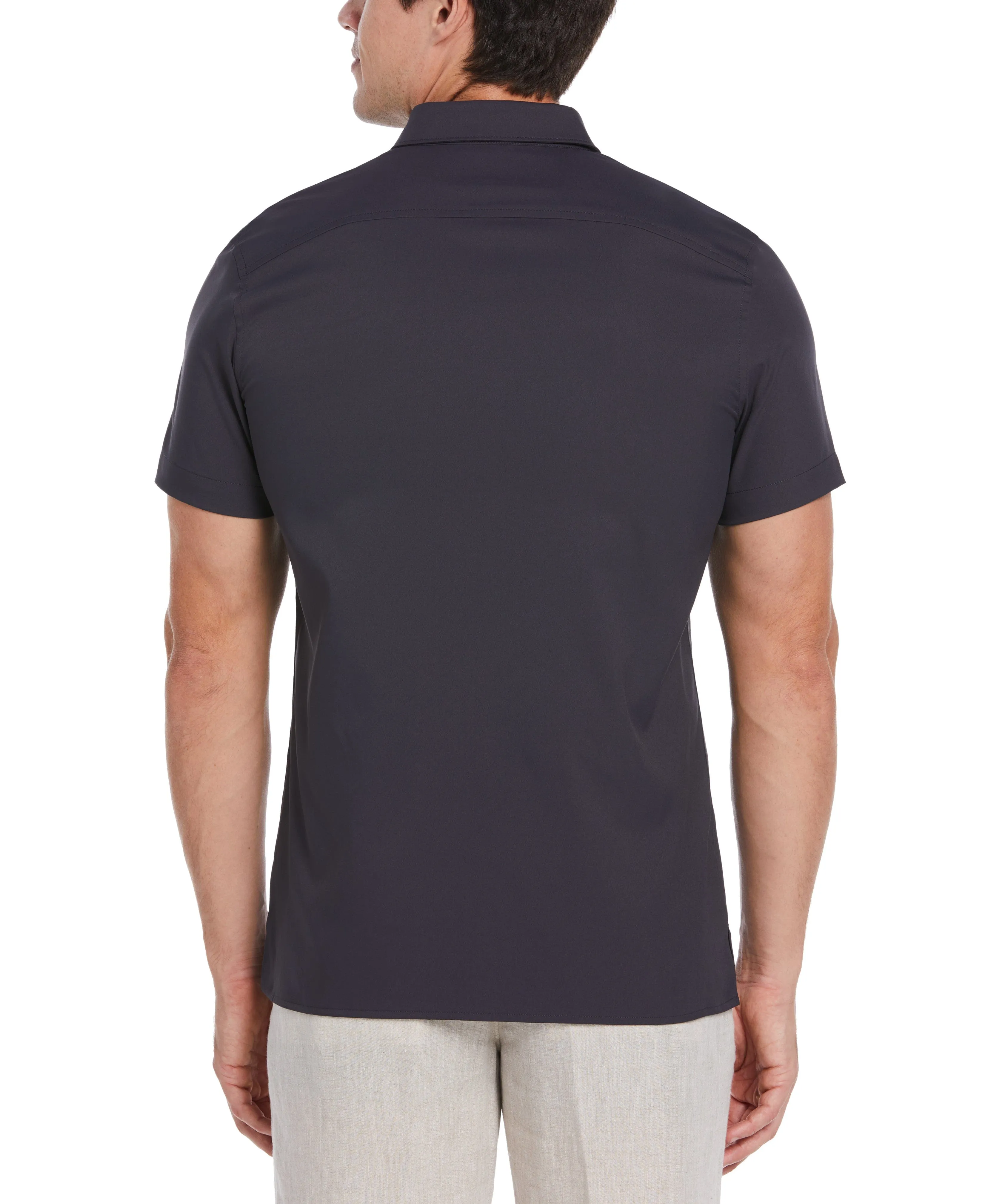 Slim Fit Total Stretch Solid Shirt