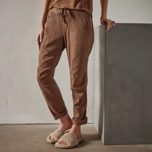Soft Drape Pant - Gingerbread Pigment