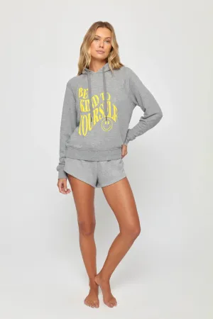 Spiritual Gangster Be Kind To Yourself Crop Hoodie