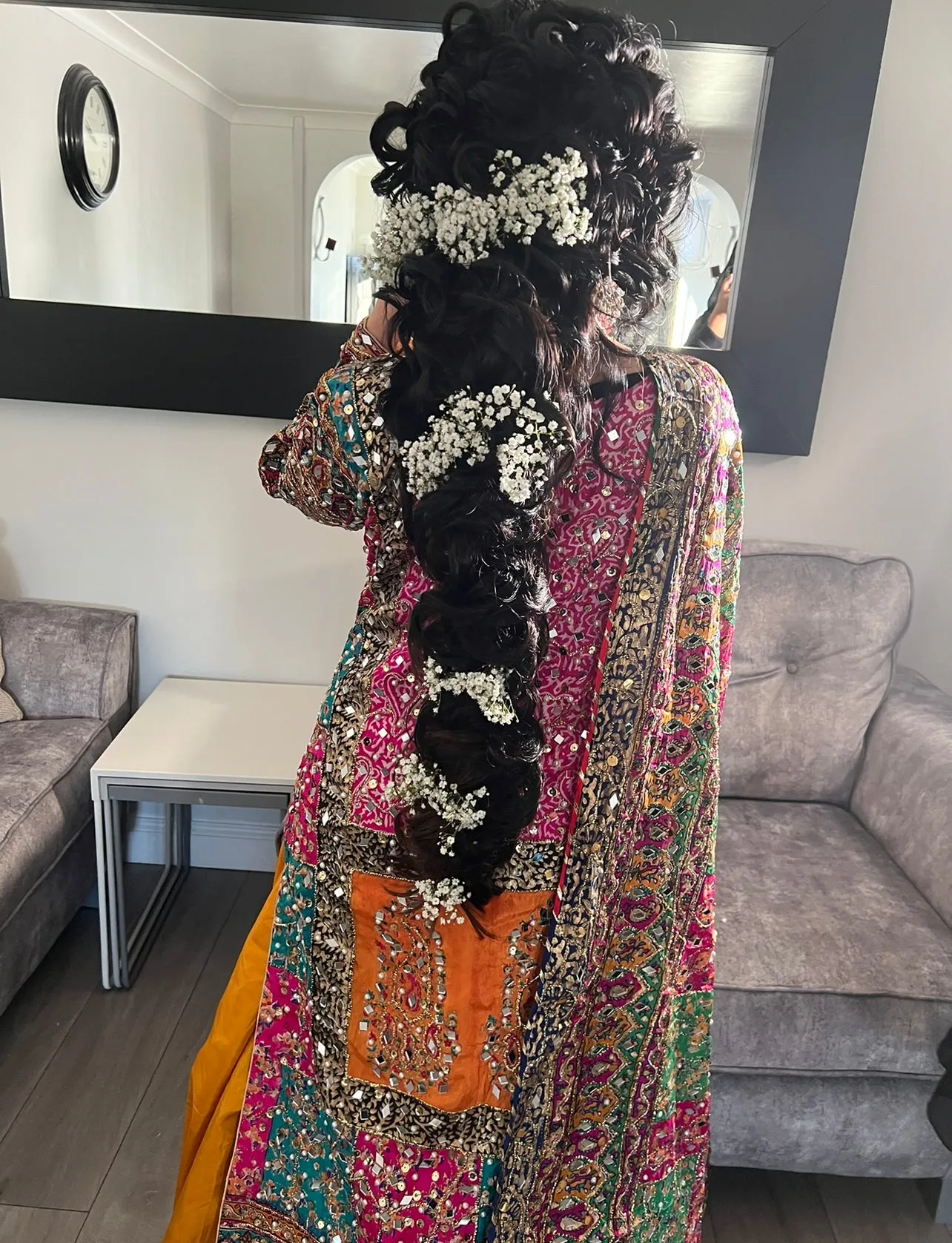 SRB9954B - Veer-Zara (heavy duppatta) - Sehrish.B Designer