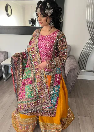 SRB9954B - Veer-Zara (heavy duppatta) - Sehrish.B Designer